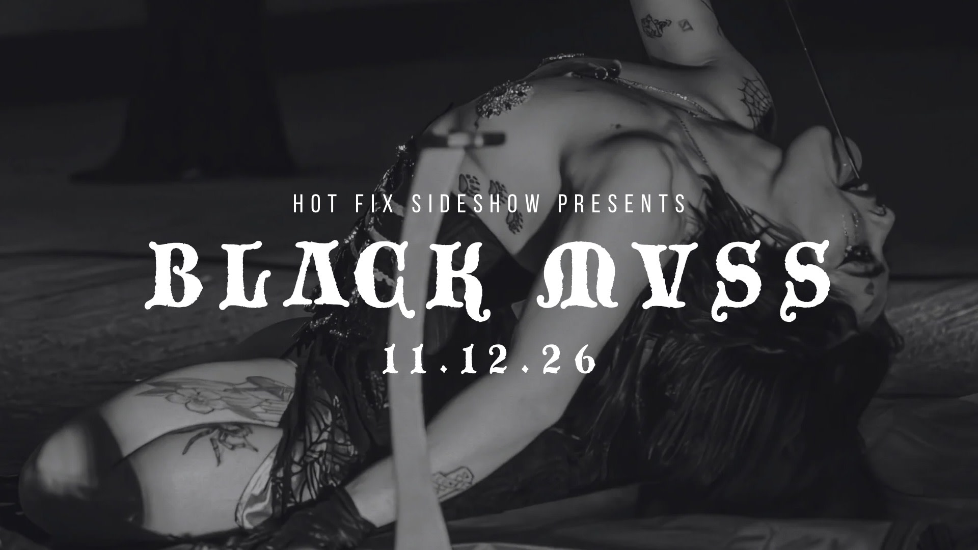 Hot Fix Sideshow Presents Blʌck Mvss
