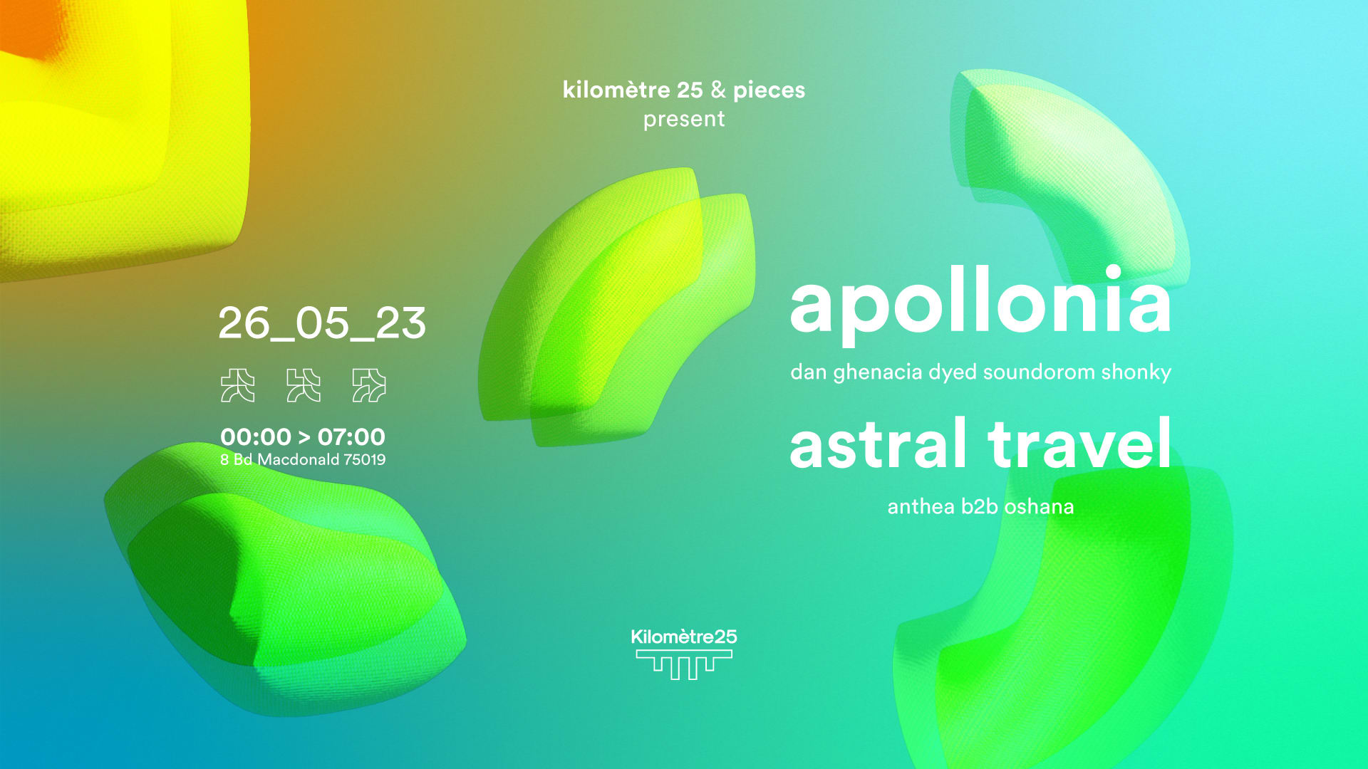 Pieces X Km25 Presents : Apollonia & Astral Travel
