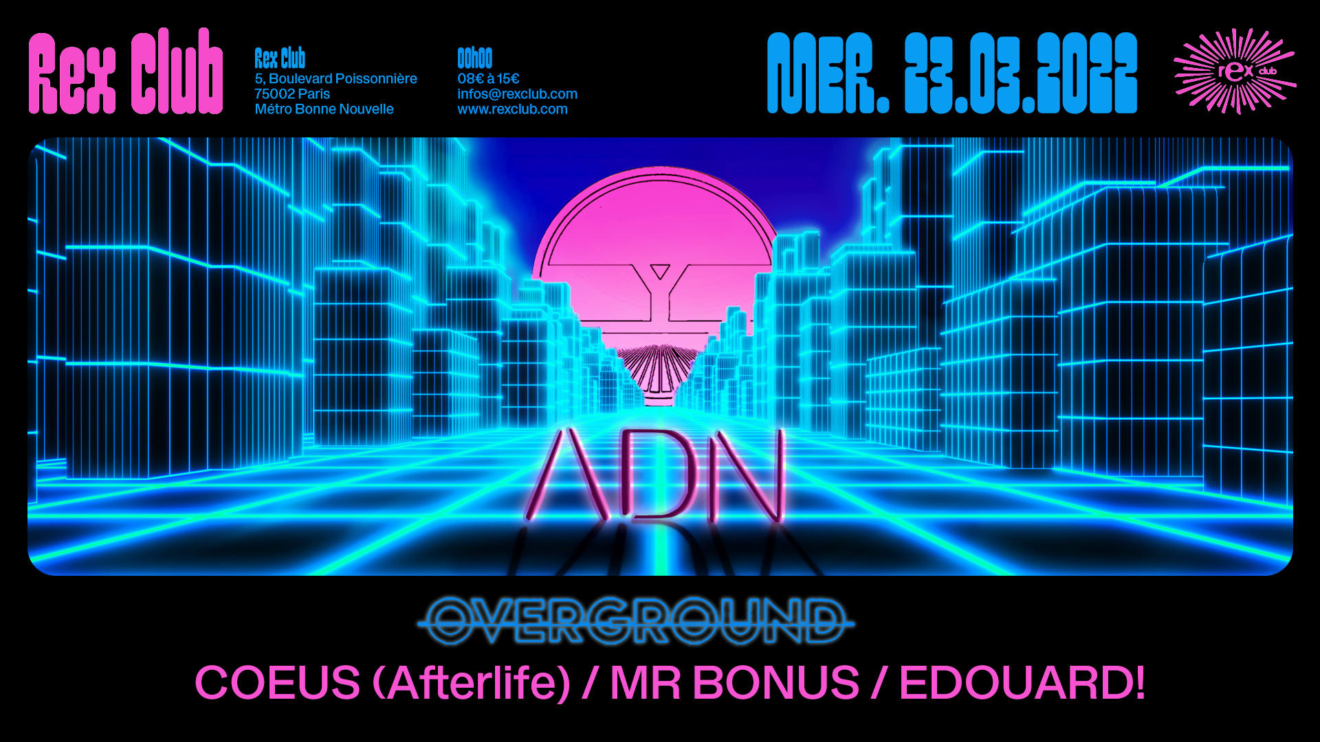 Overground X Adn W/ Coeus (Afterlife), Mr Bonus, Edouard!