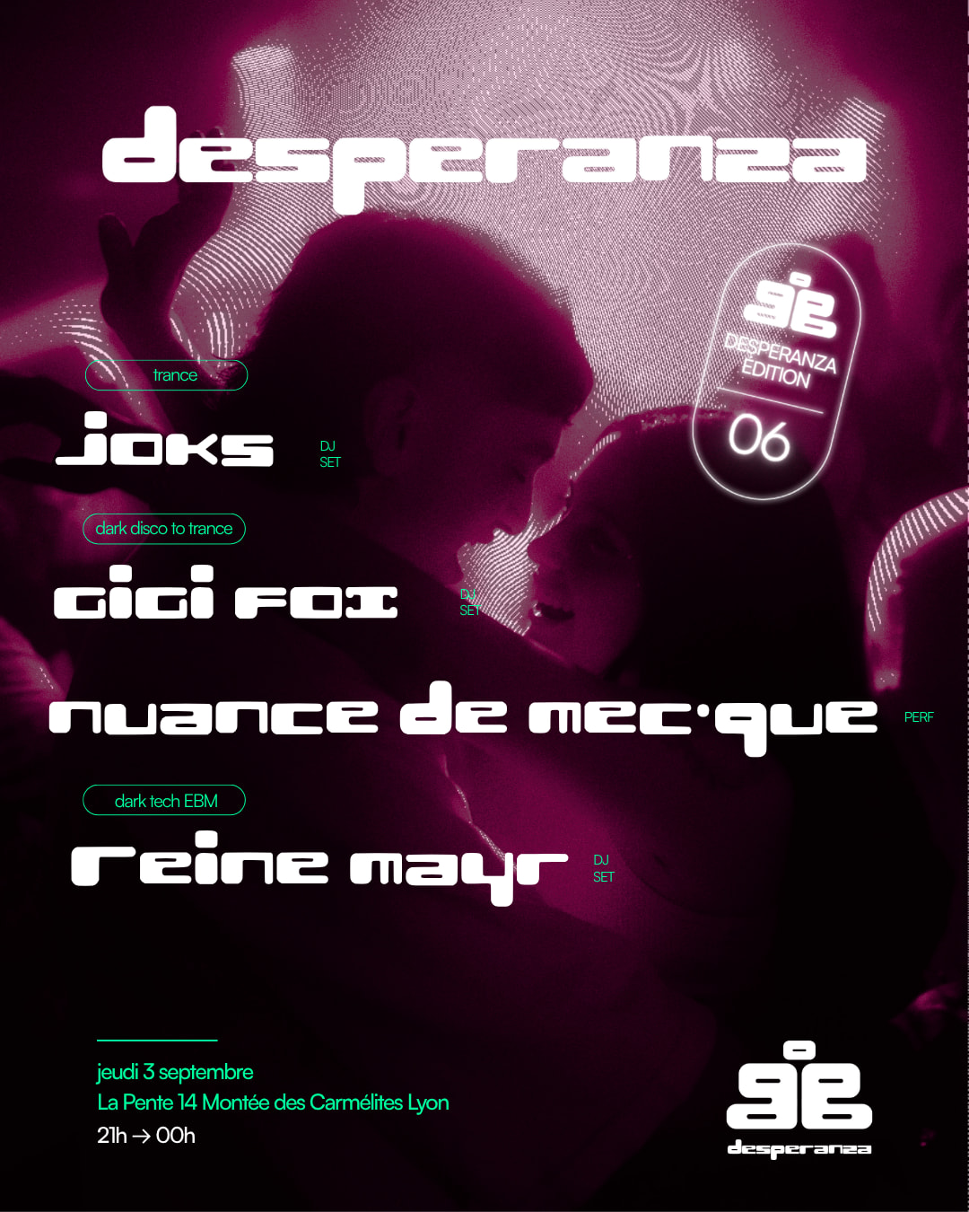 Desperanza W/ Joks, Gigi Fox, Nuance De Mec.Que, Reine Mayur