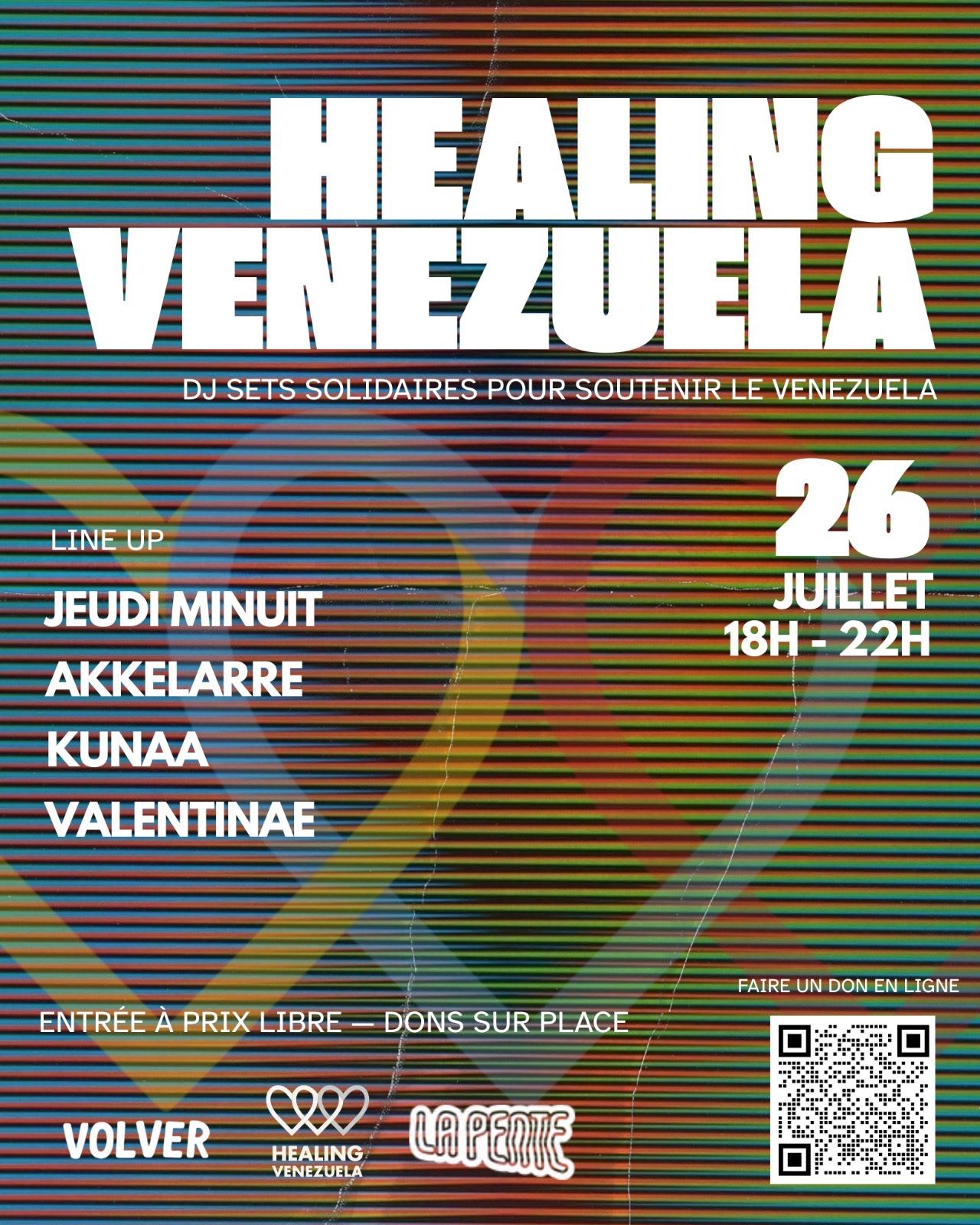 Solidarity Night #2 : Volver X La Pente Lyon