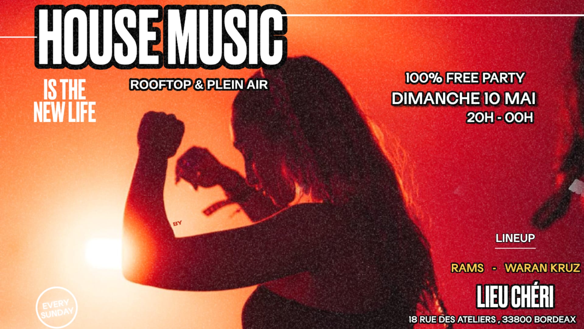 House By Chéri Ep#5 : 100% House Music 100% Free Entry