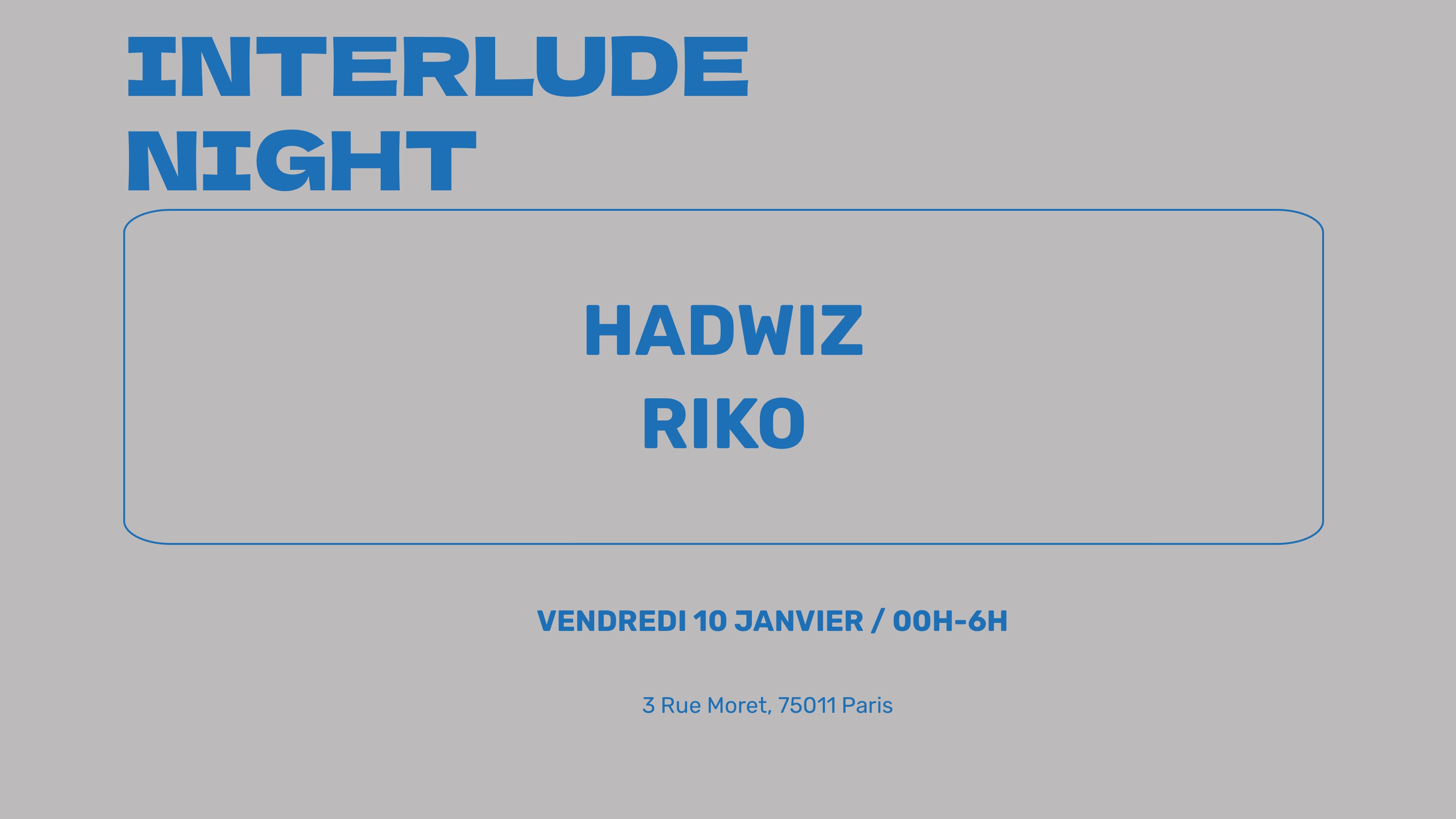 Interlude Night By Mozaik Paris