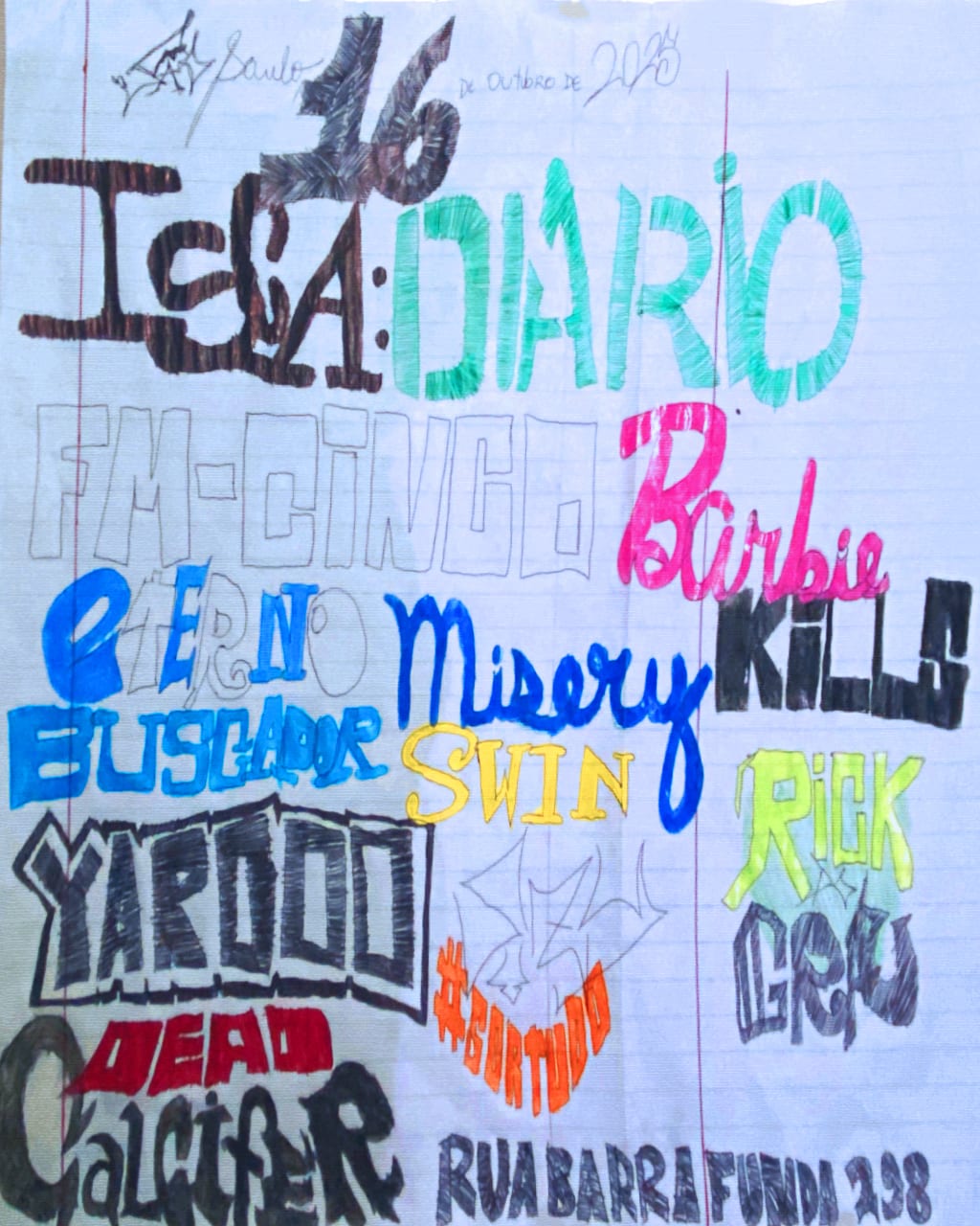 Isca: Diário