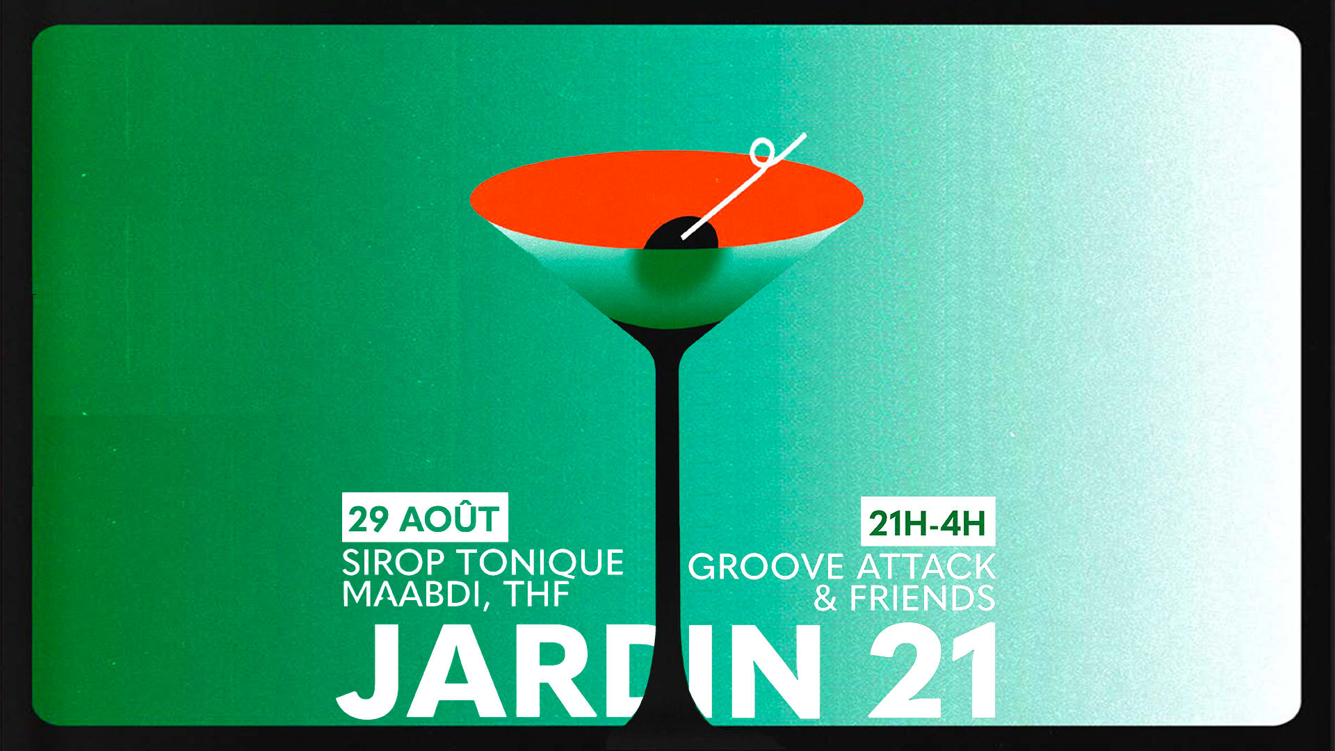 Groove Attack X Jardin21 - Open Air