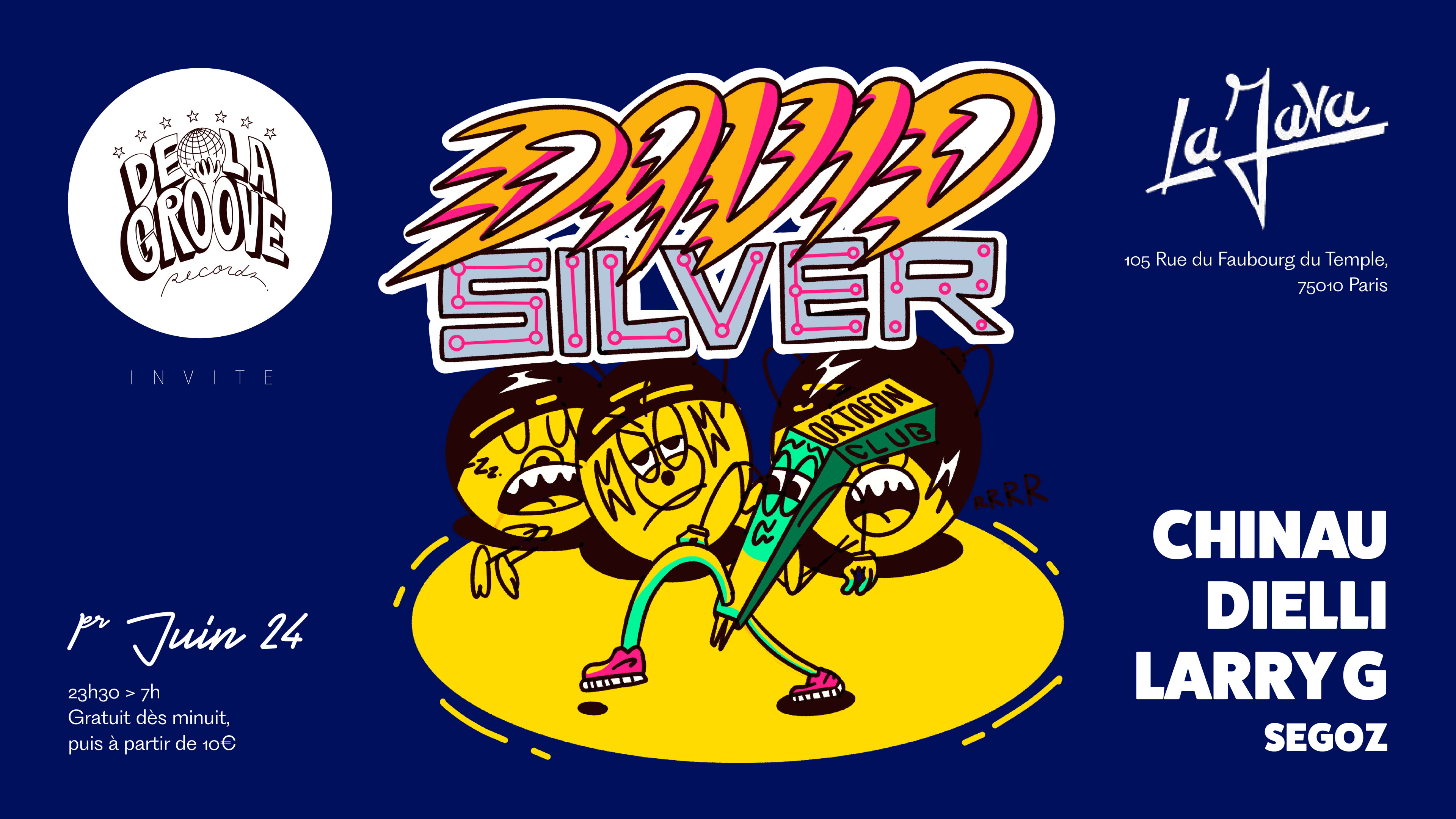 De La Groove Invite David Silver
