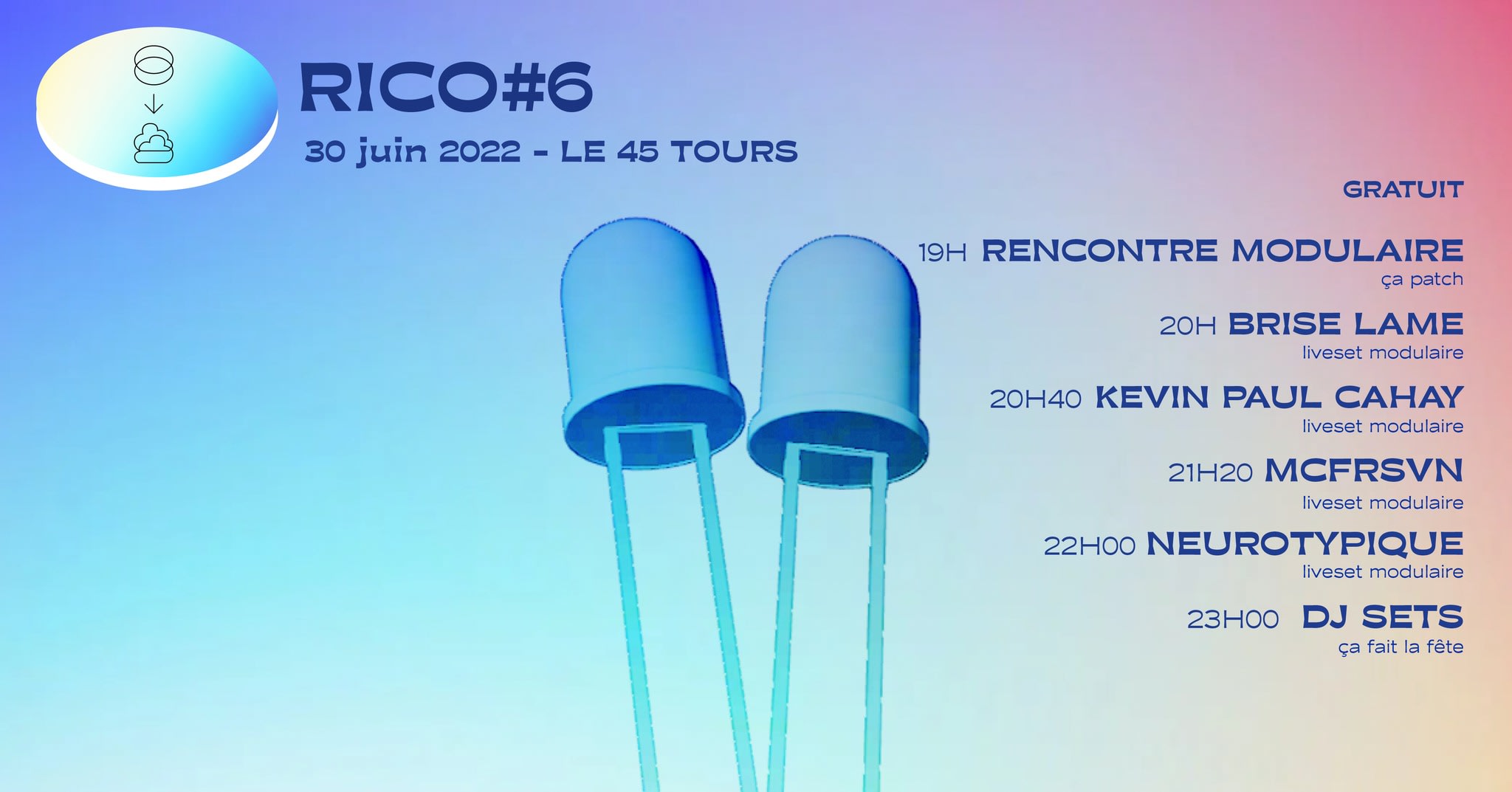 Rico#6 - Mcfrsvn - Brise Lame - Kevin Paul Cahay + Dj Set