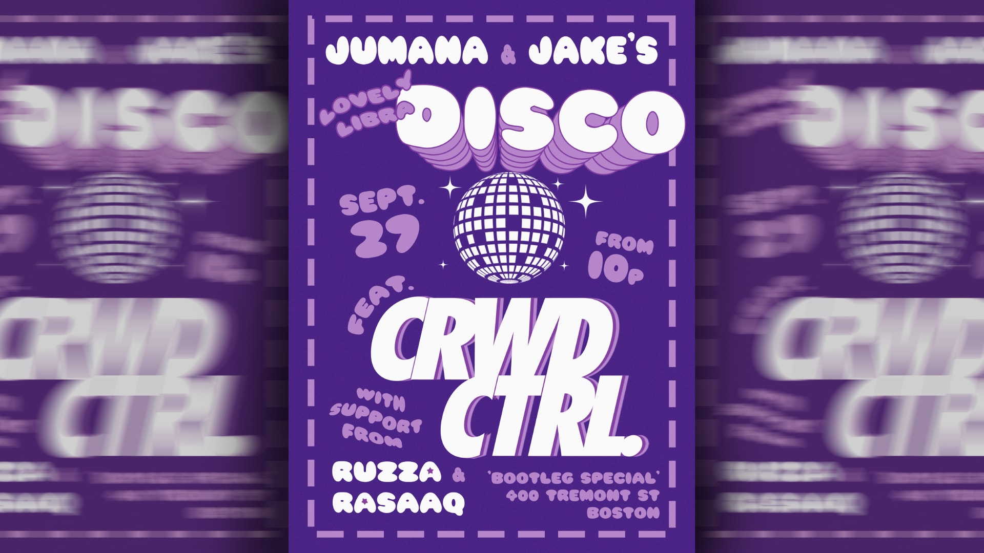 Jumana & Jake's Lovely Libra Disco
