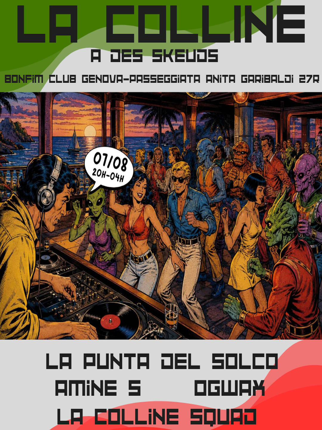La Colline A Des Skeuds Genova:La Punta Del Solco/Amine S