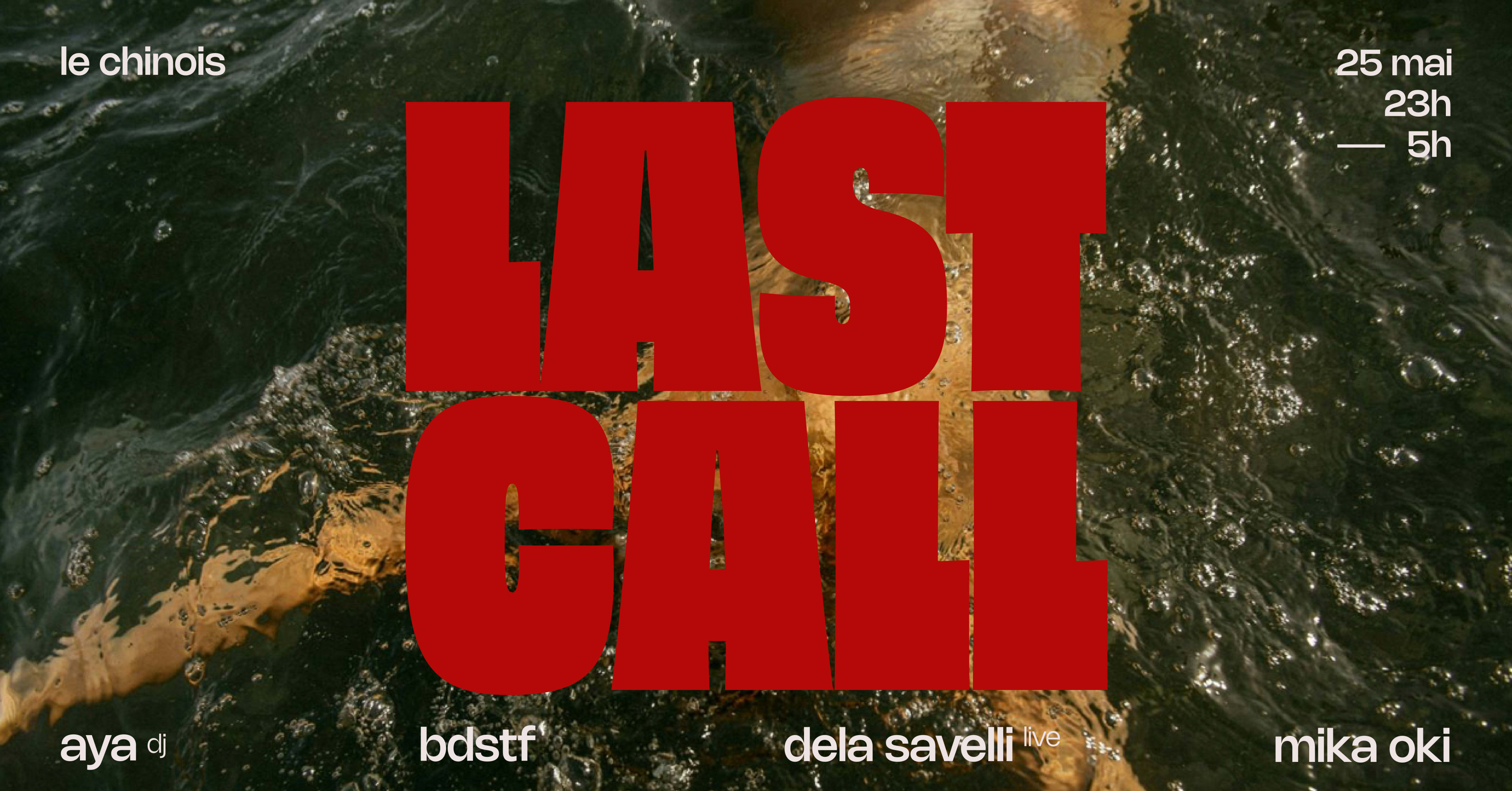 Last Call ## Aya, Bdstf, Dela Savelli, Mika Oki