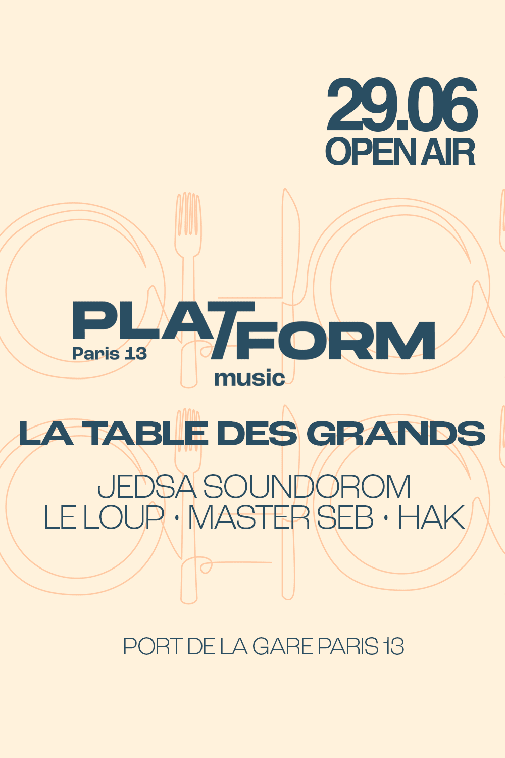 La Table Des Grands Jedsa Soundrom, Le Loup, Master Seb, Hak