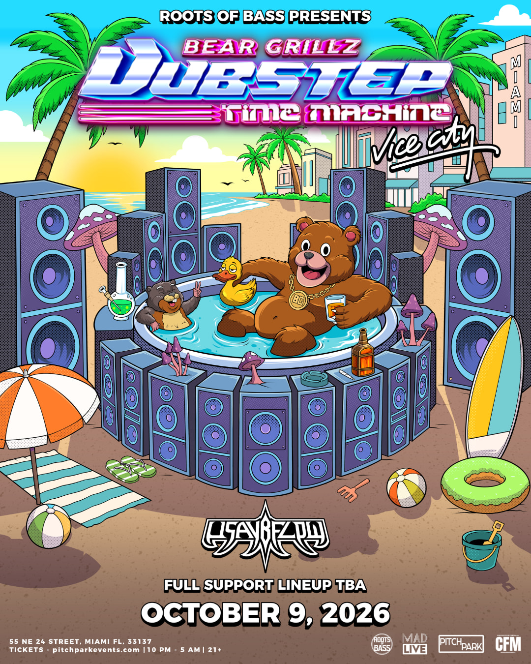 Roots Of Bass - Bear Grillz, Usaybflow + More