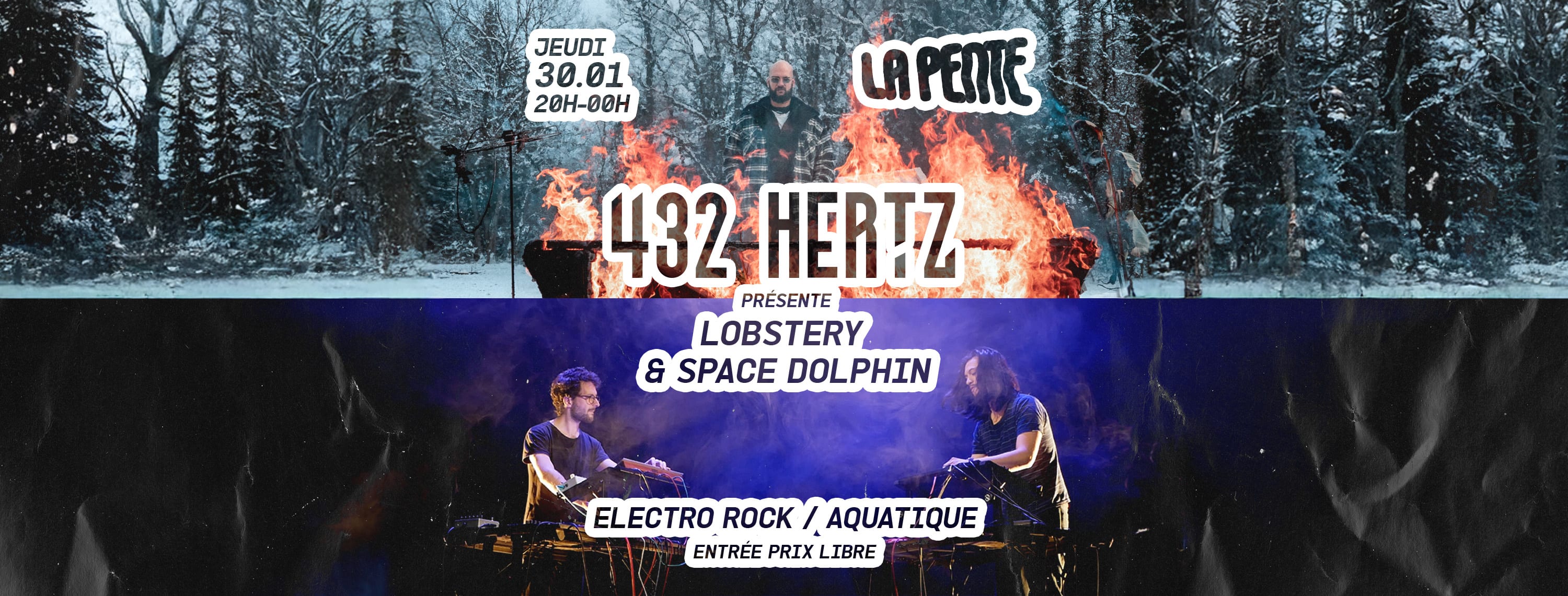 432 Hertz Invite Lobstery & Space Dolphin