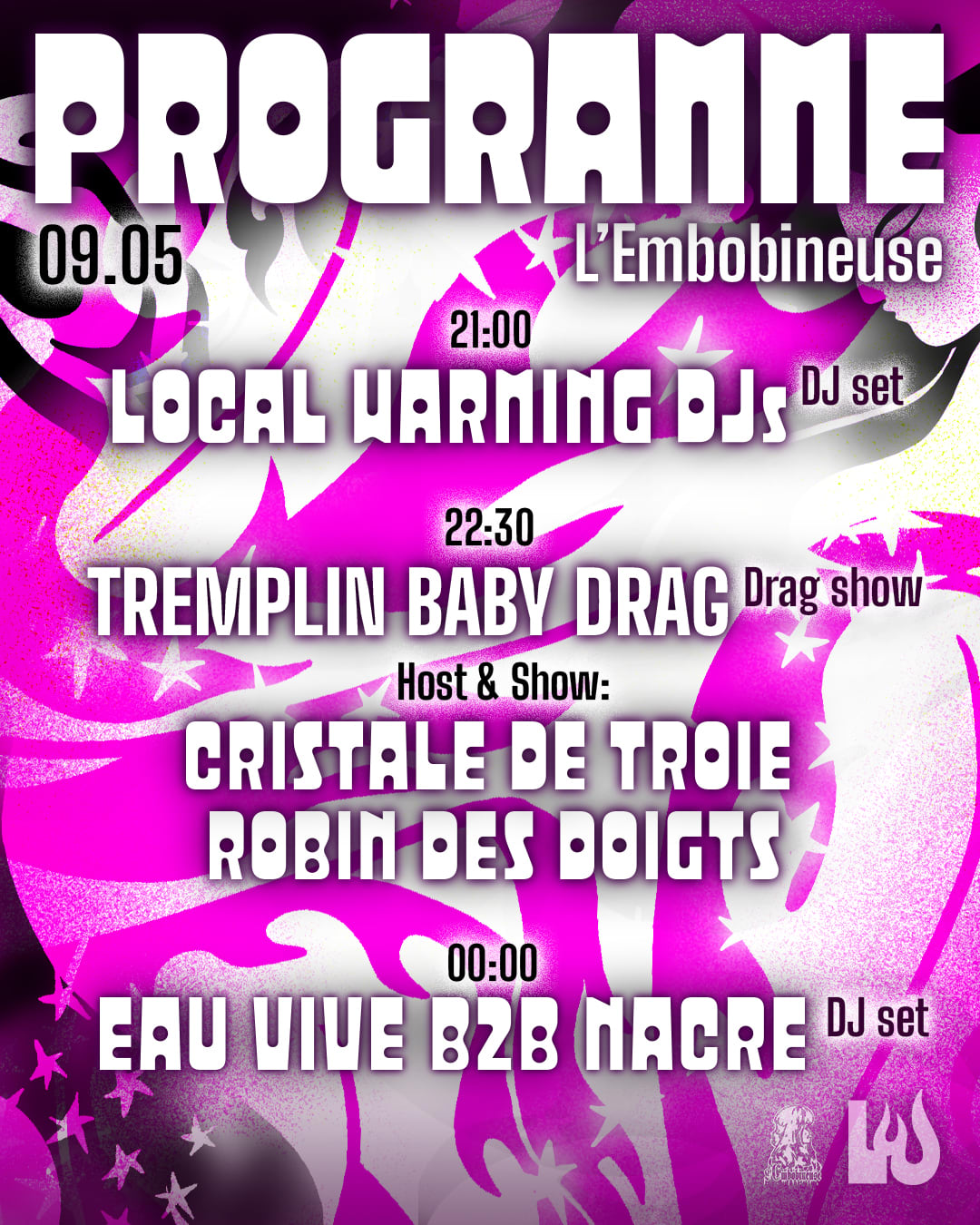 Eau Vive B2b Nacre + Tremplin Drag - Local Warming