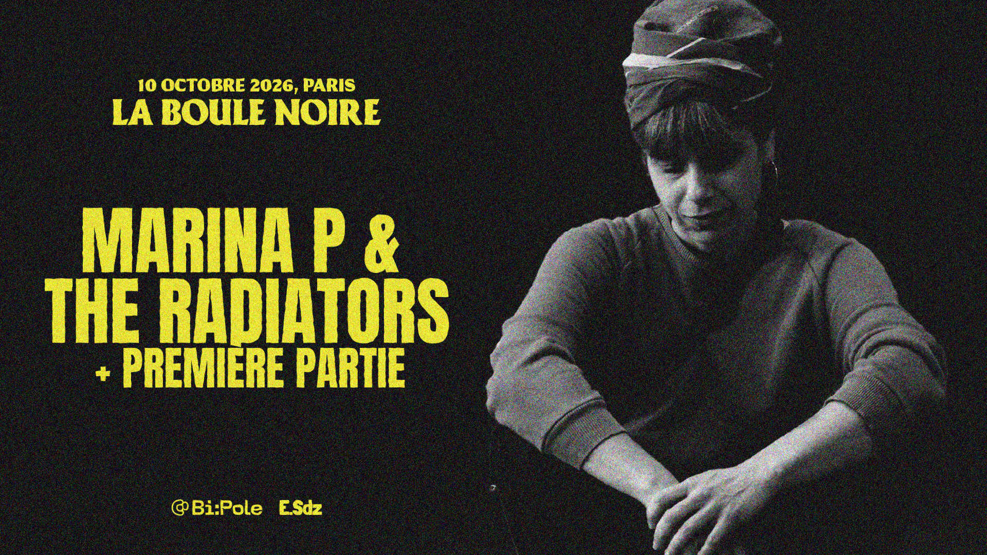 Marina P & The Radiators + 1ère Partie @ La Boule Noire