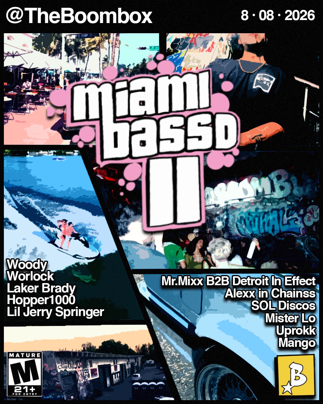Miami-Bass'd X Trailer Park Party Tour (8/08 Day)