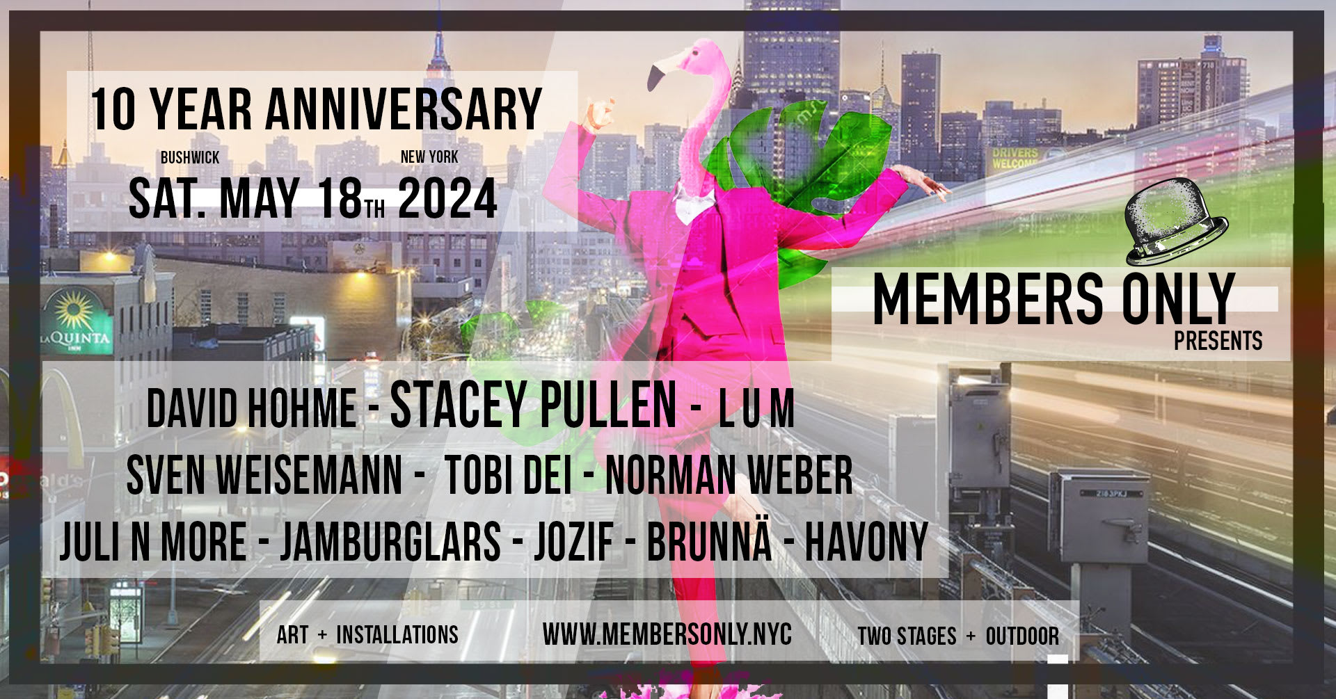 **Members Only 10-Year Anniversary**