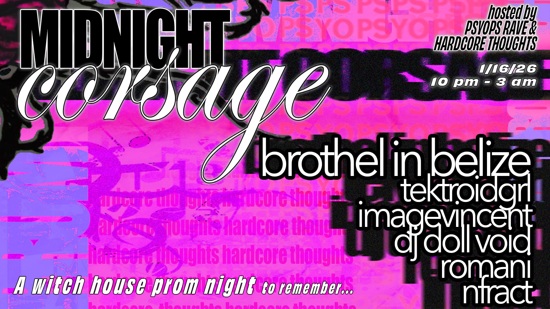 Midnight Corsage: Witchhouse Prom Night