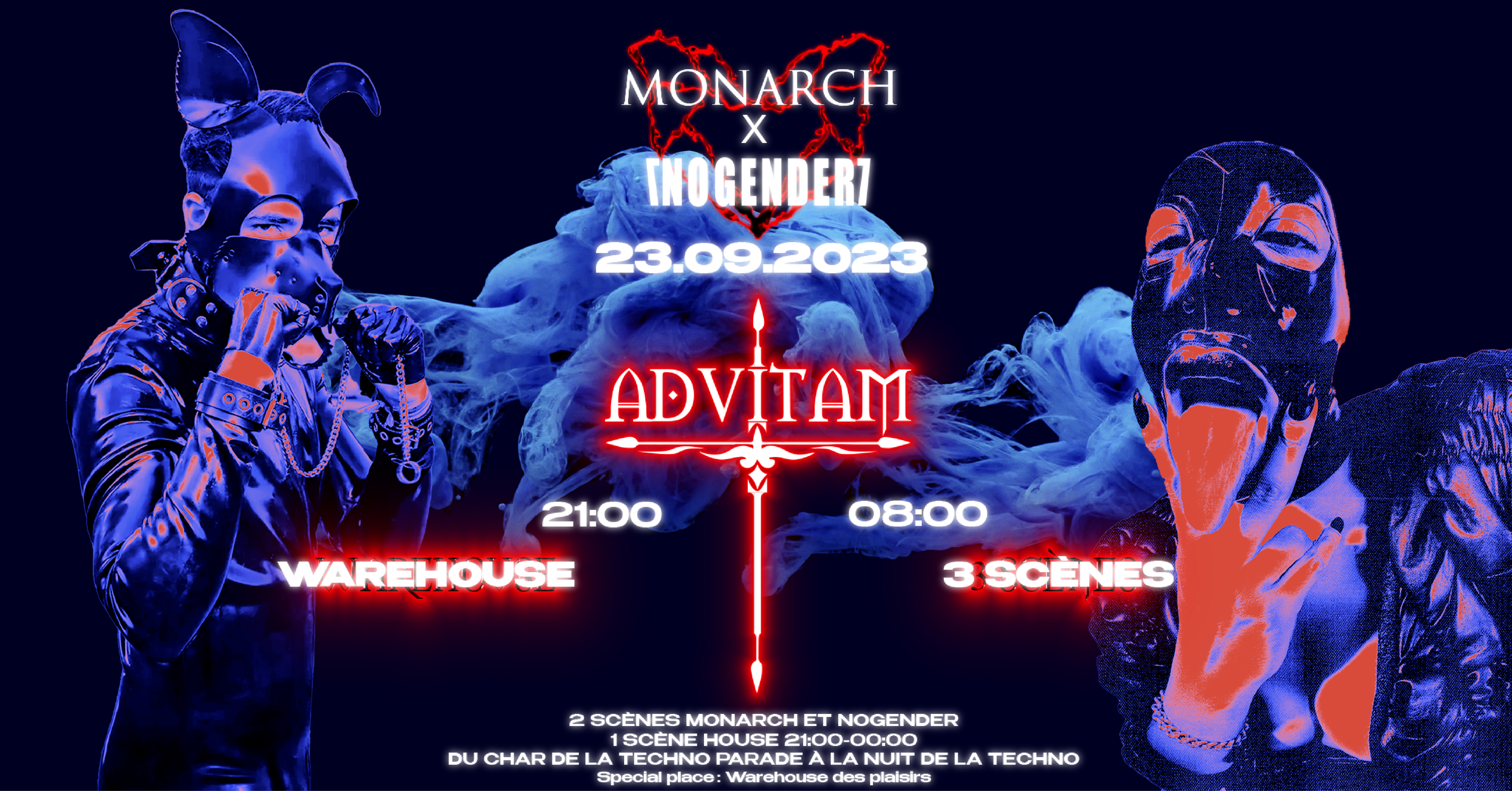 Monarch X Nogender : Advitam