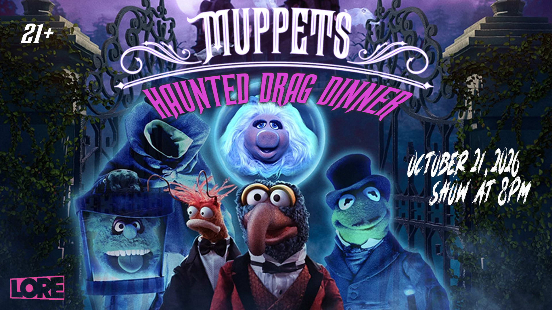 Muppets Haunted Drag Dinner