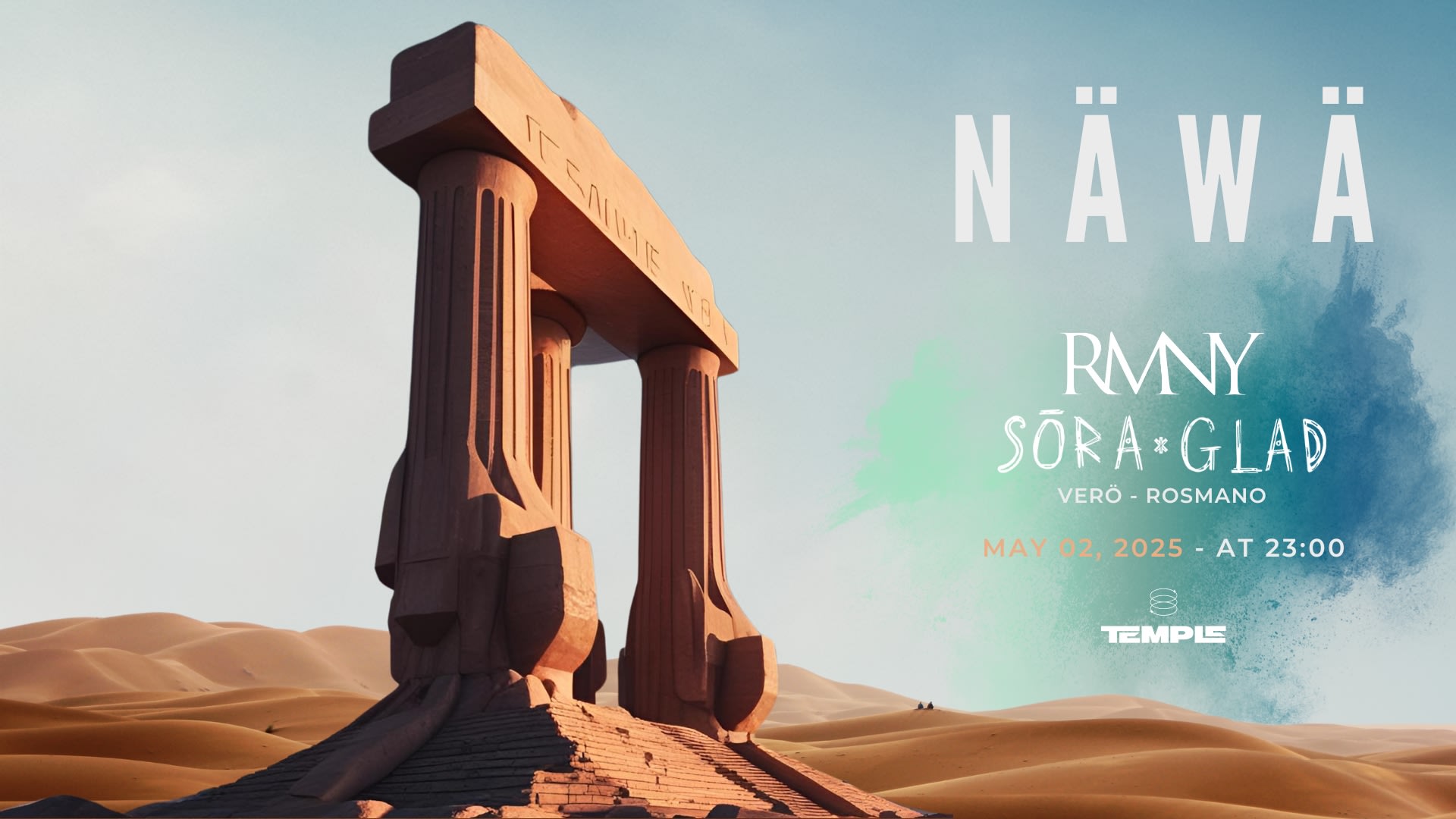 Nawa With Rmny & Sora X Glad - Temple Club, Lisbon