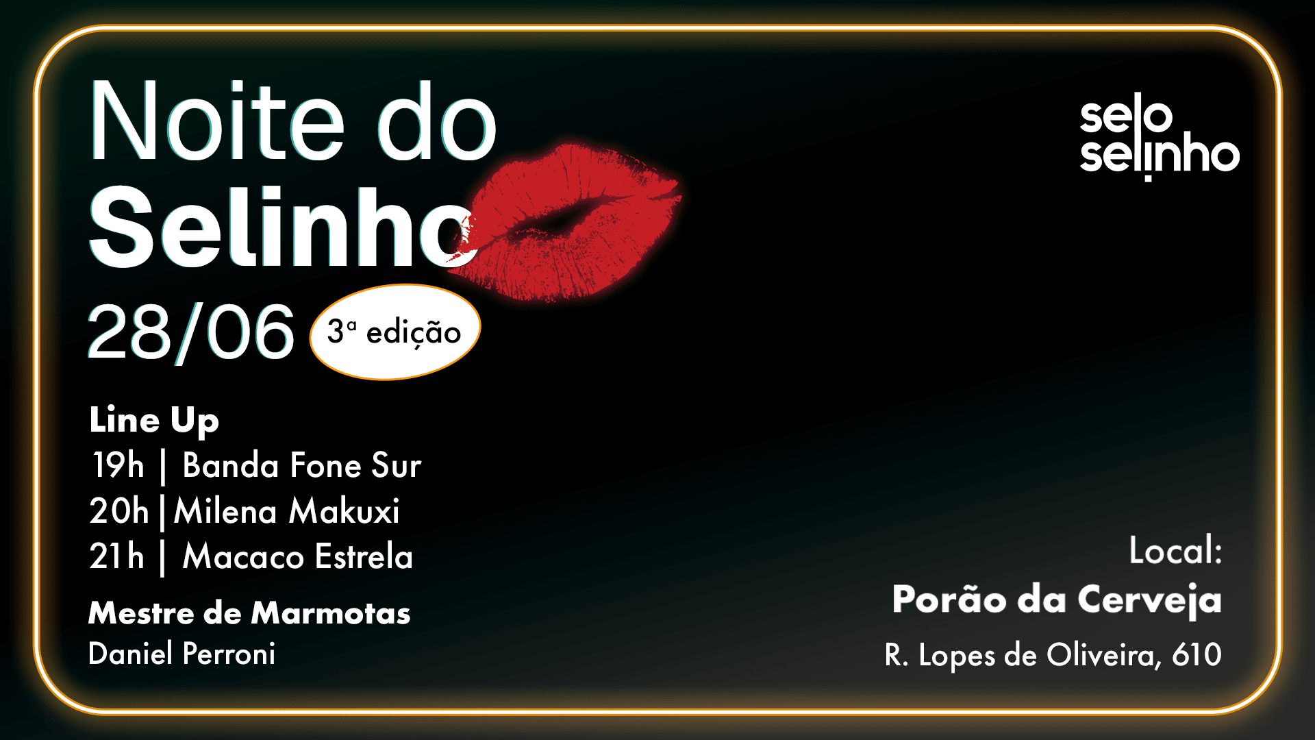 Noite Do Selinho: Macaco Estrela | Milena Makuxi | Fone Sur