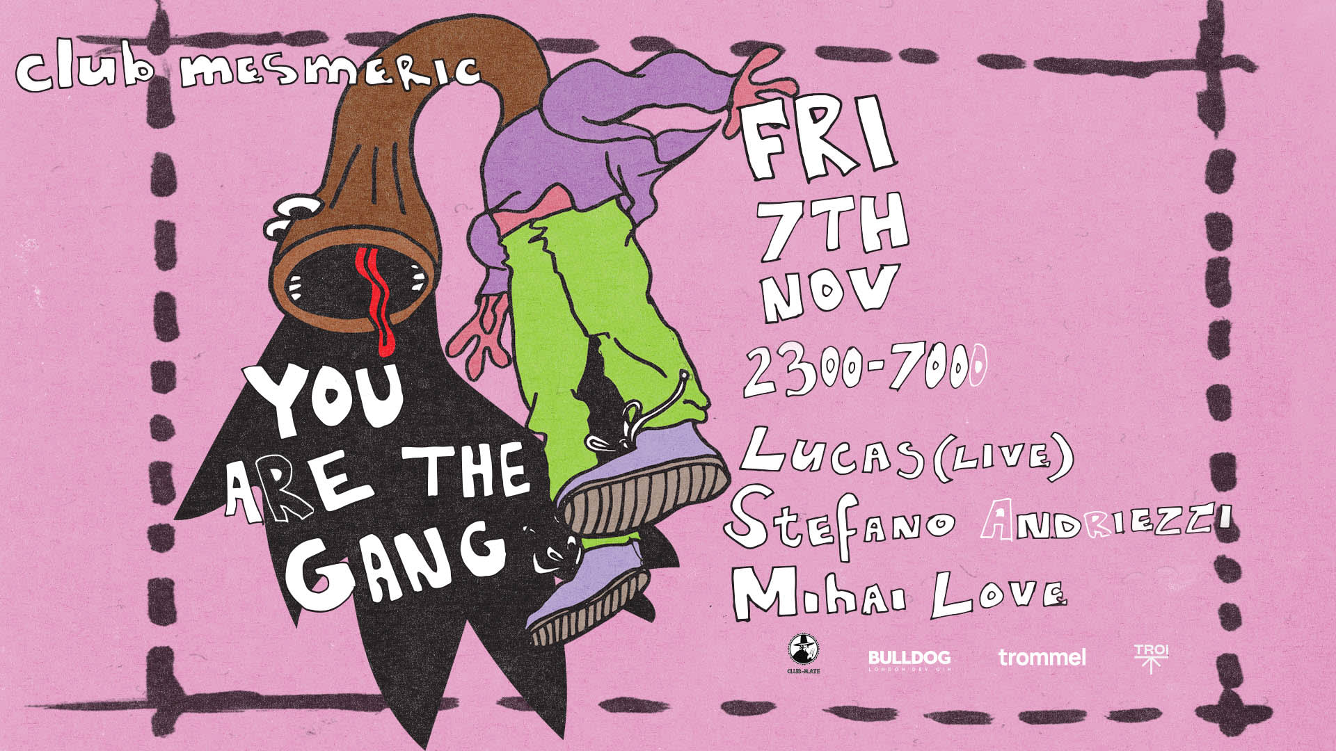 Youarethegang W/ Lucas (Live), Stefano Andriezzi, Mihai Love