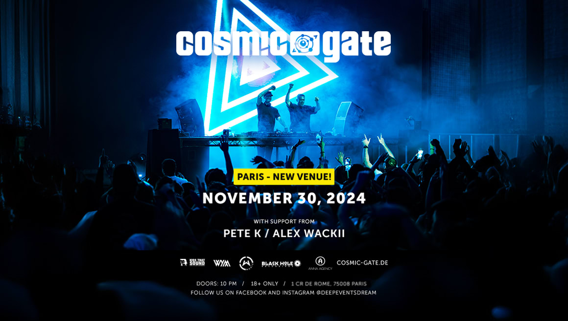 Cosmic Gate Paris 2024