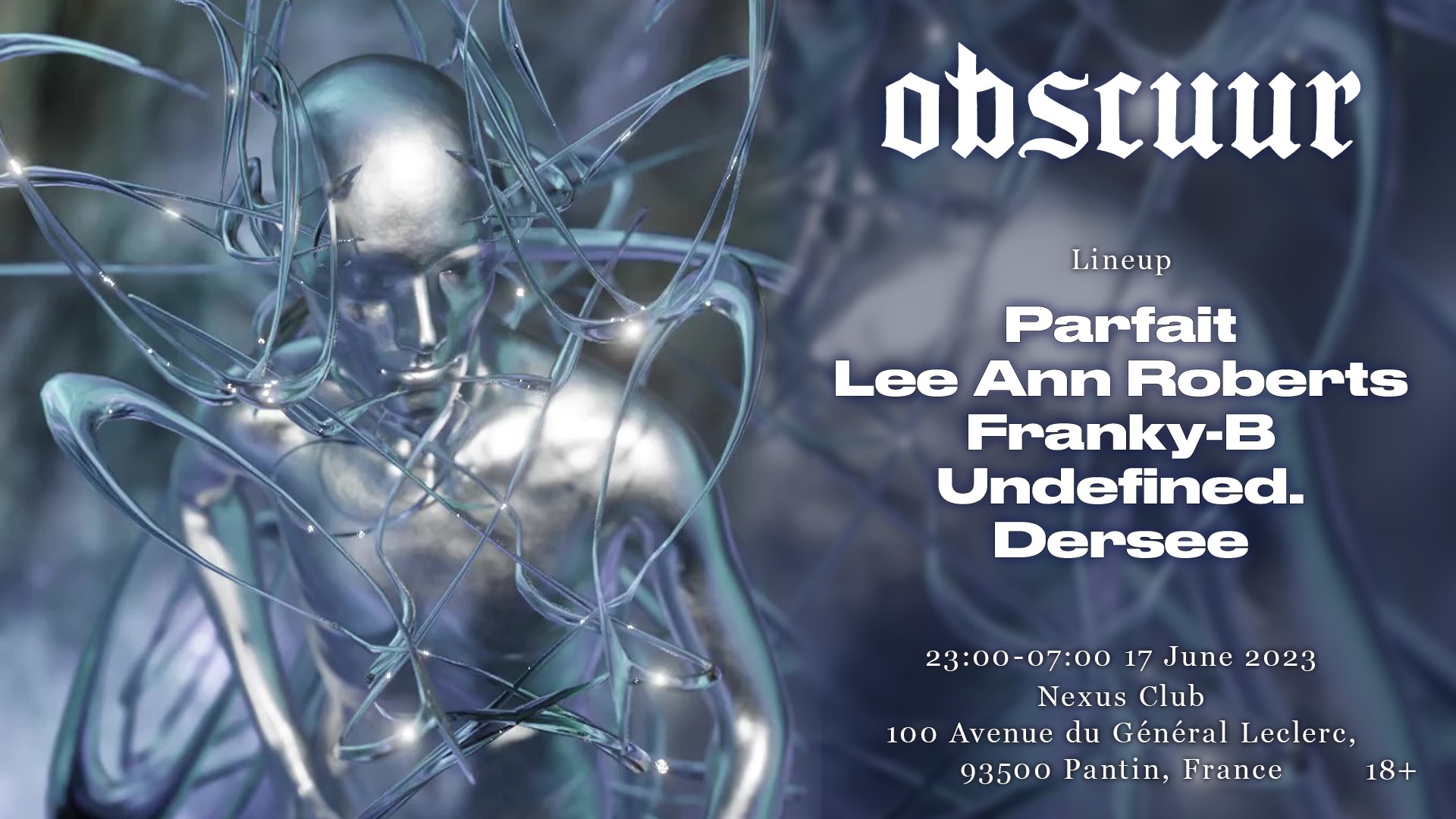 Obscuur With Parfait | Lee Ann Robert | Franky-B And More