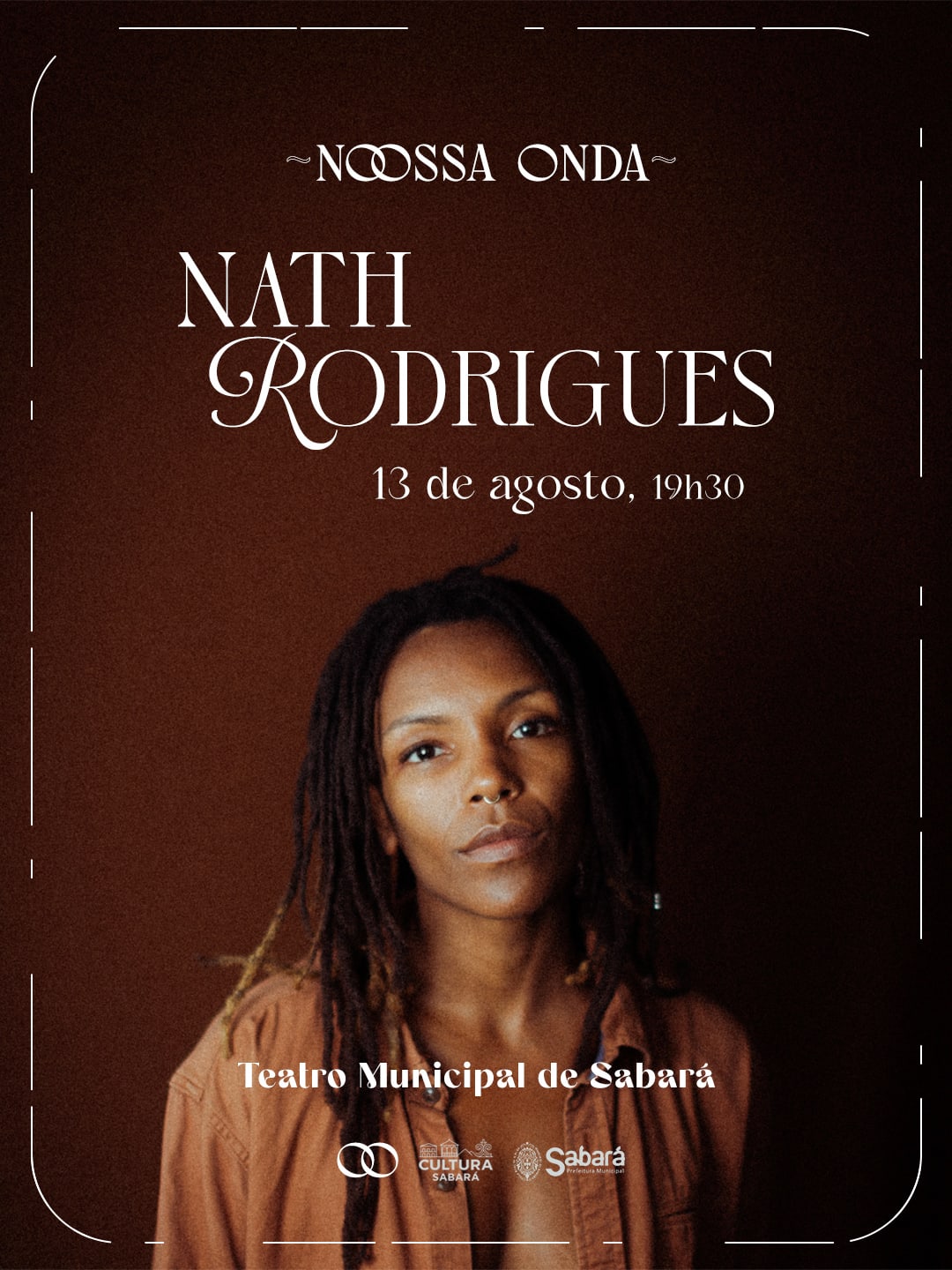 Nath Rodrigues _ Nossa Onda No Teatro Municipal De Sabará