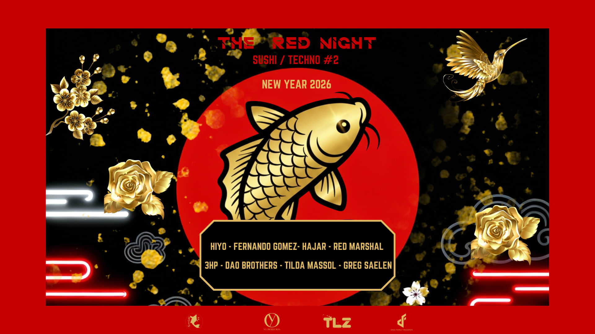 The Red Night - Sushi Techno #2 - New Year 2026
