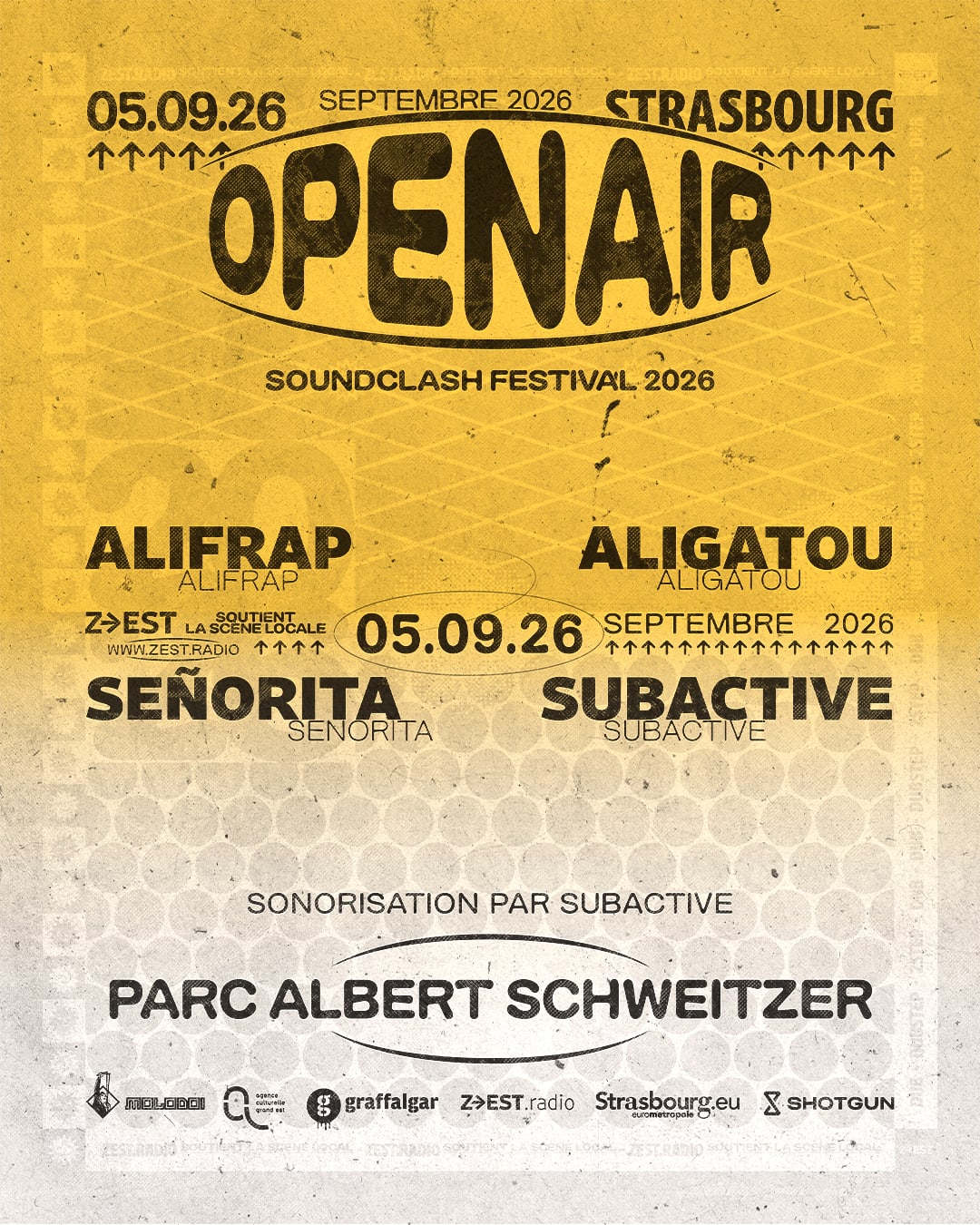 ☀️ Open Air Gratuit ☀️ • Soundclash Festival 2026