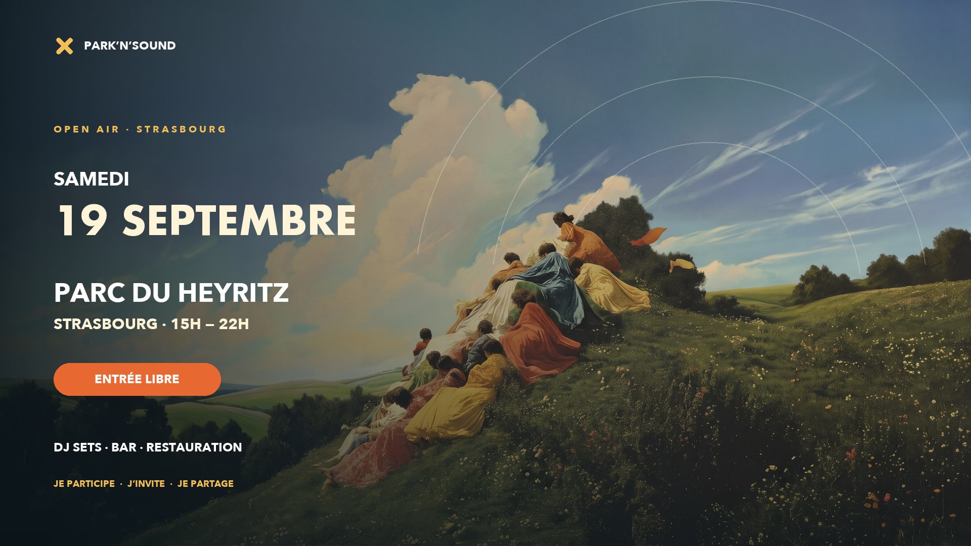 Park’N’Sound #3 — Jardin Du Pourtalès — Open Air Gratuit