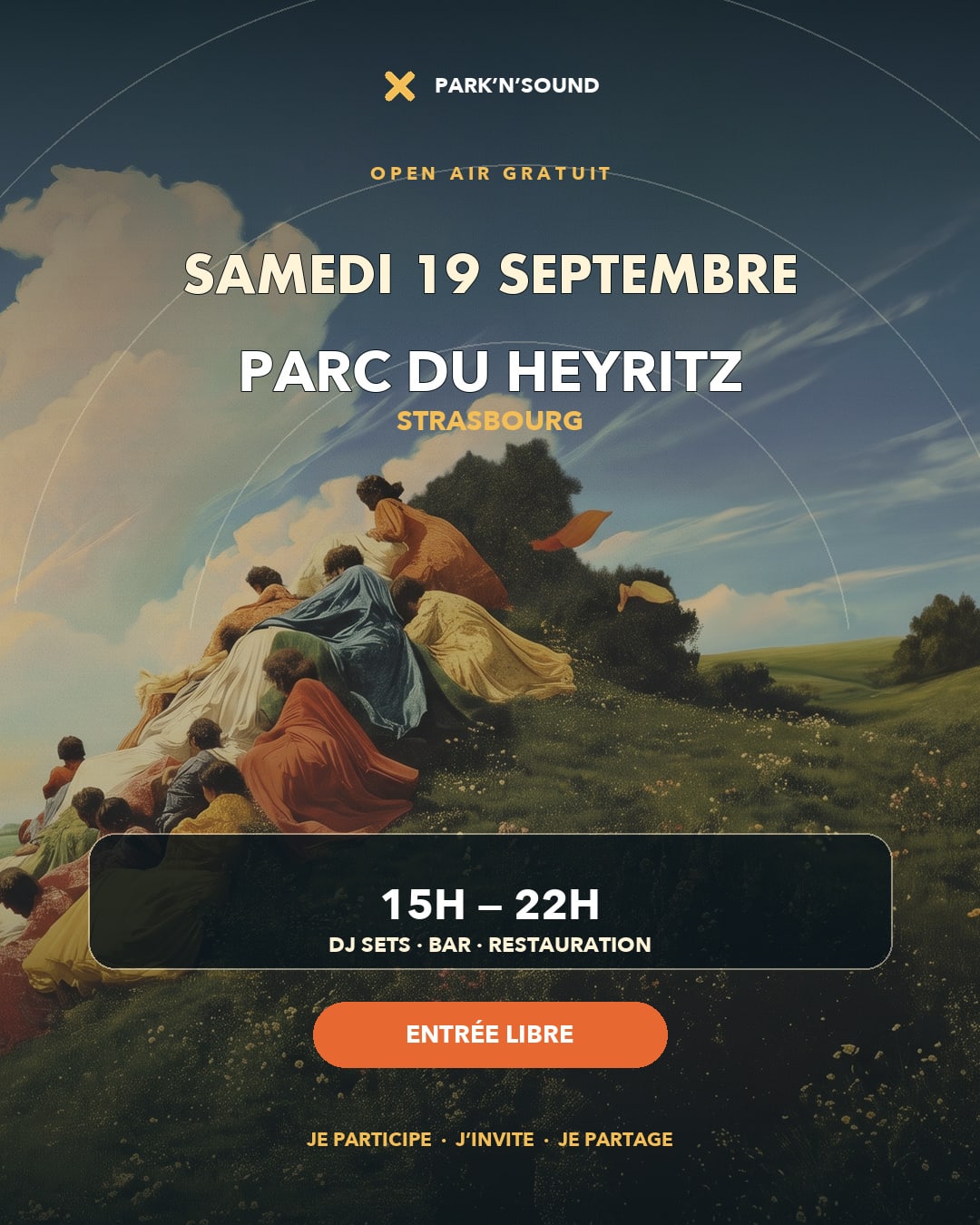 Park’N’Sound #3 — Jardin Du Pourtalès — Open Air Gratuit