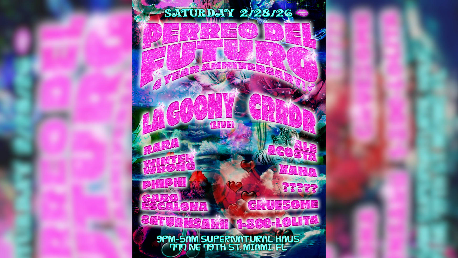 Perreo Del Futuro 4 Year Anniversary