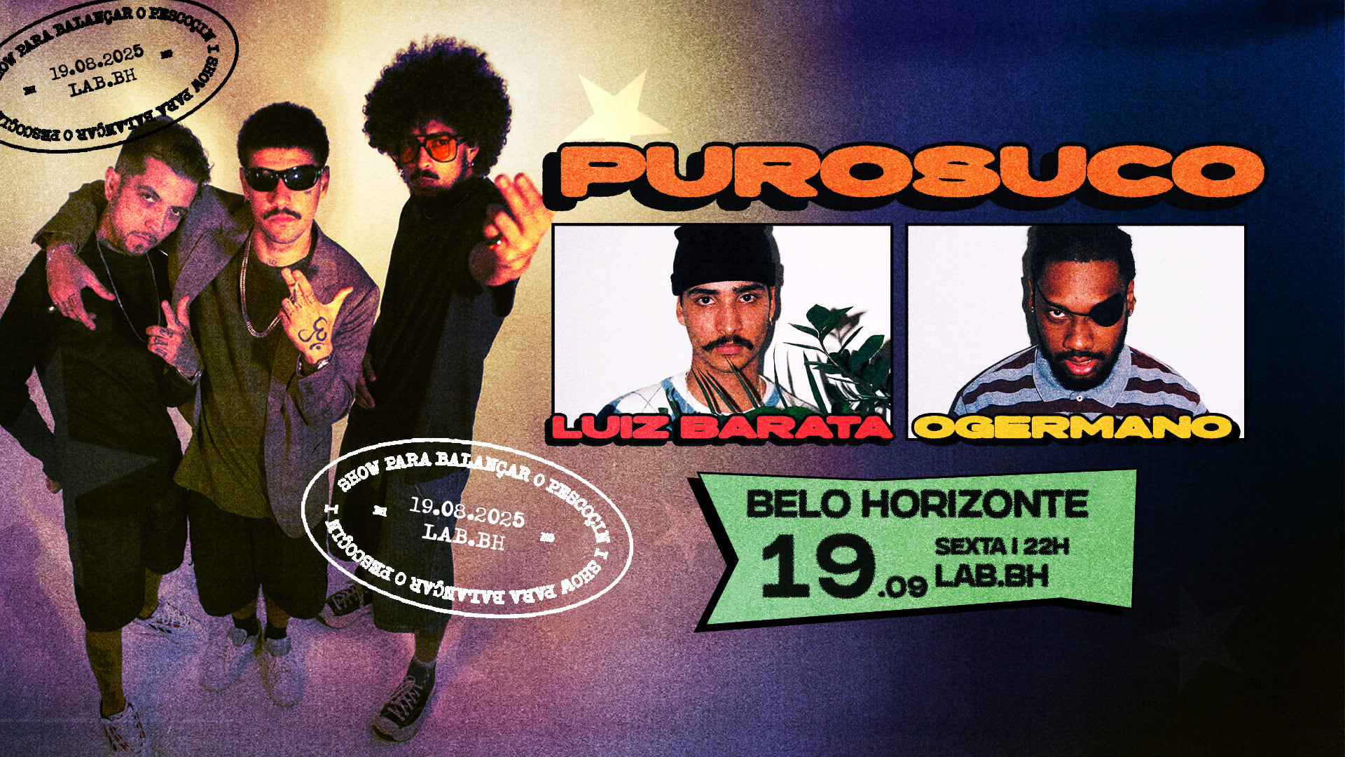 Shows Para Balançar O Pescocin -Purosuco+Ogermano+Luizbarata