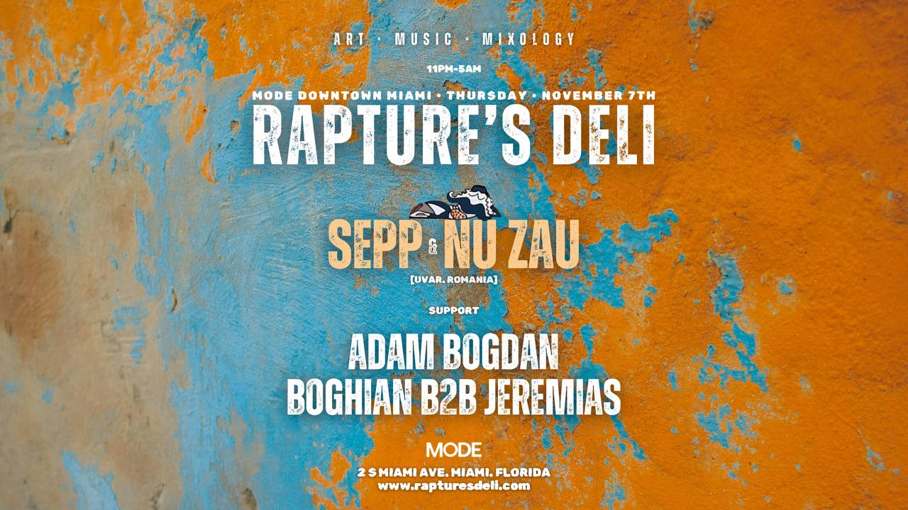 Rapture's Deli Special - Sepp & Nu Zau