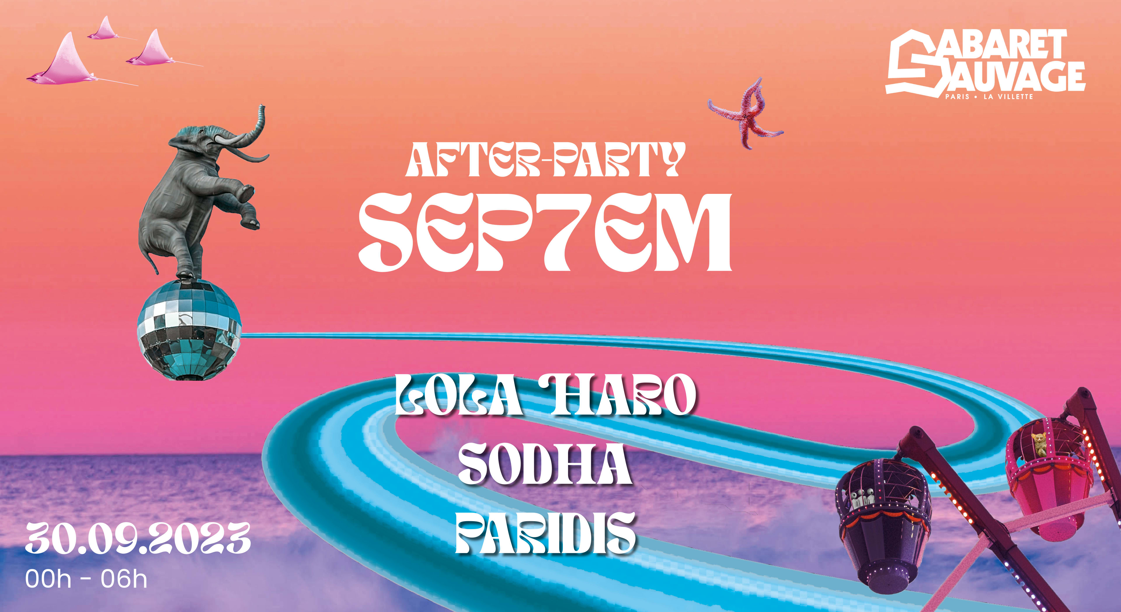 After-Party Septem: Lola Haro, Sodha, Paridis