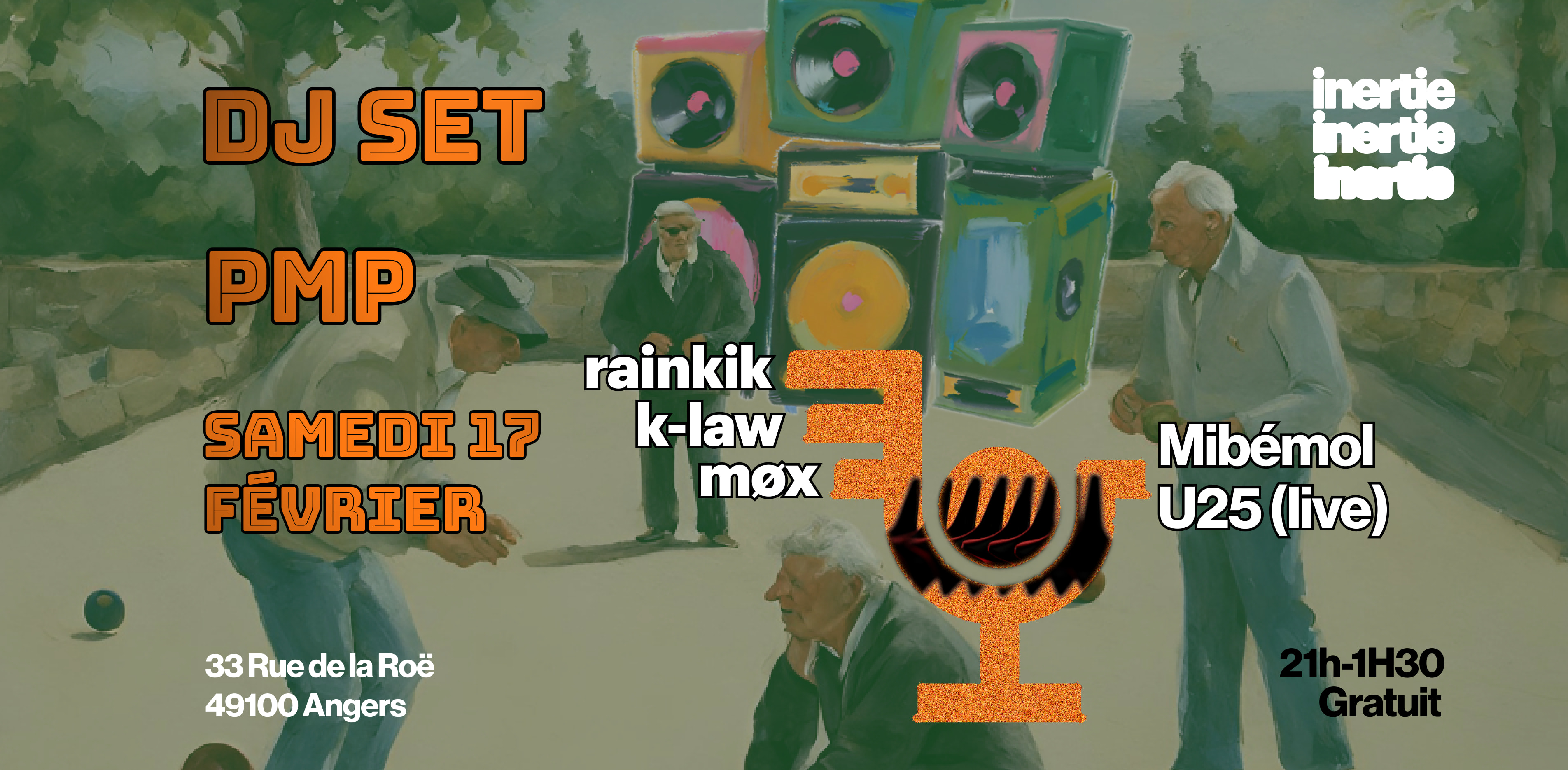 Dj Set Techno - Inertie – Pmp