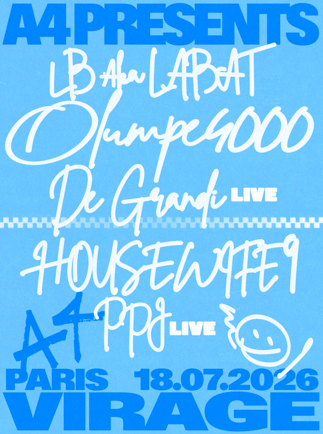 A4system: Lb Aka Labat, Olympe4000, De Grandi Live, Ppj Live
