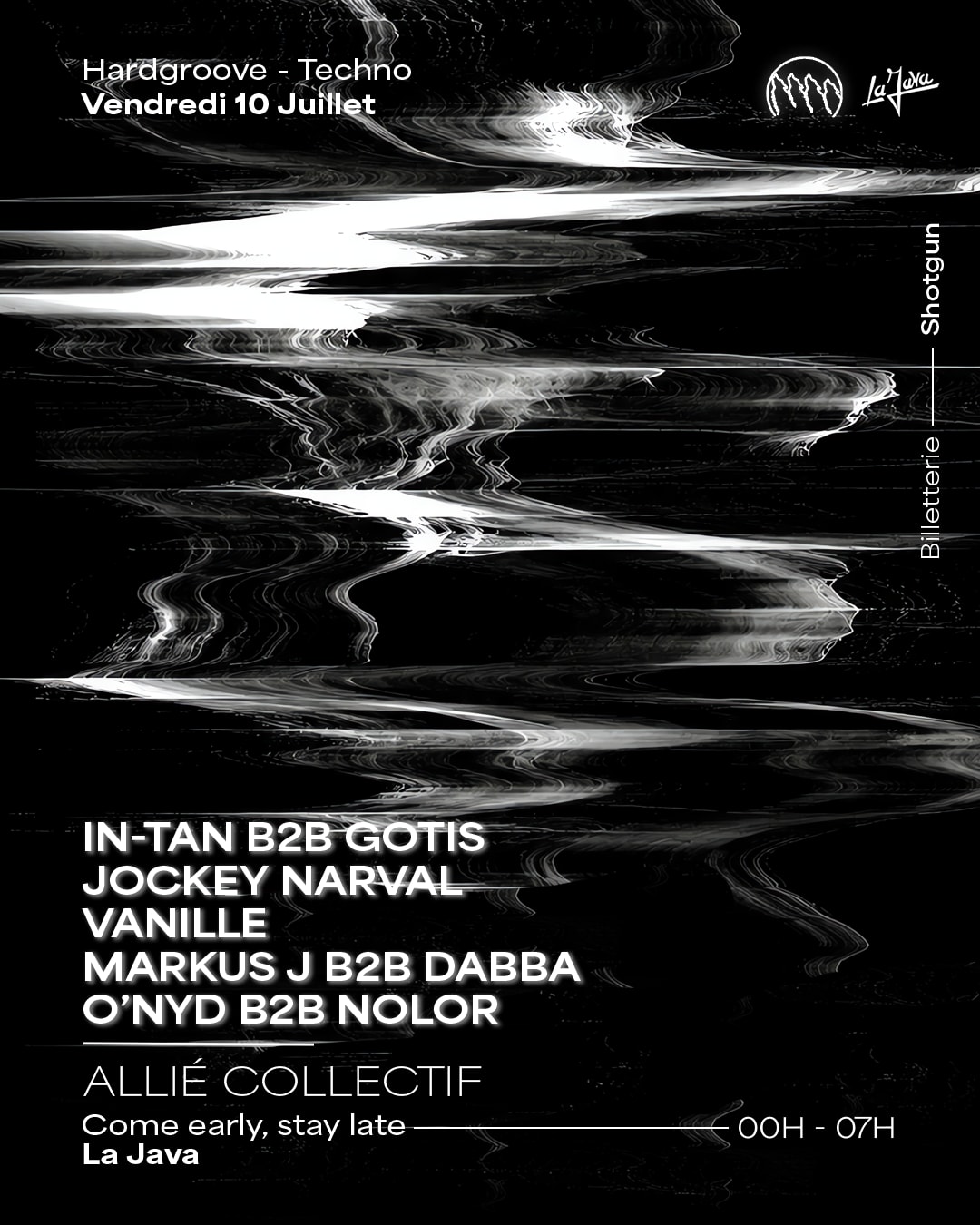 Allié : Vanille, Jockey Narval, In-Tan B2b Gotis