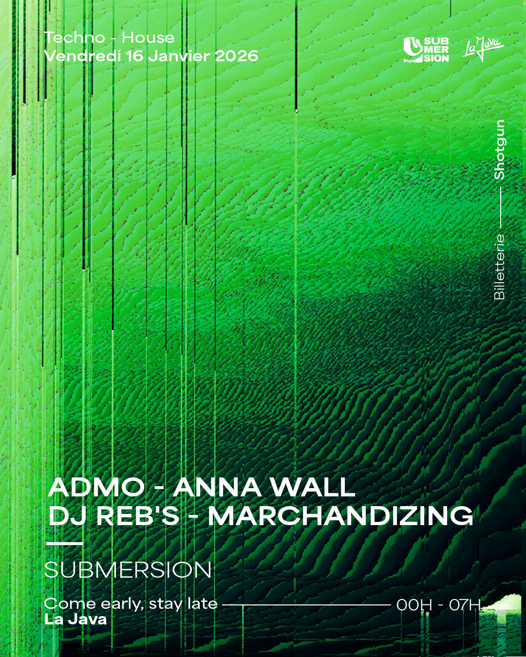 Submersion : Admo, Anna Wall & More