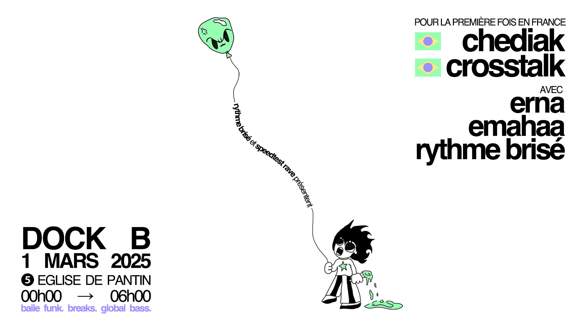 Rythme Brisé Invite Speedtest Rave