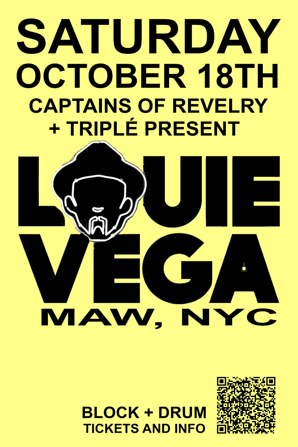Louie Vega Atlanta Saturday Oct 18