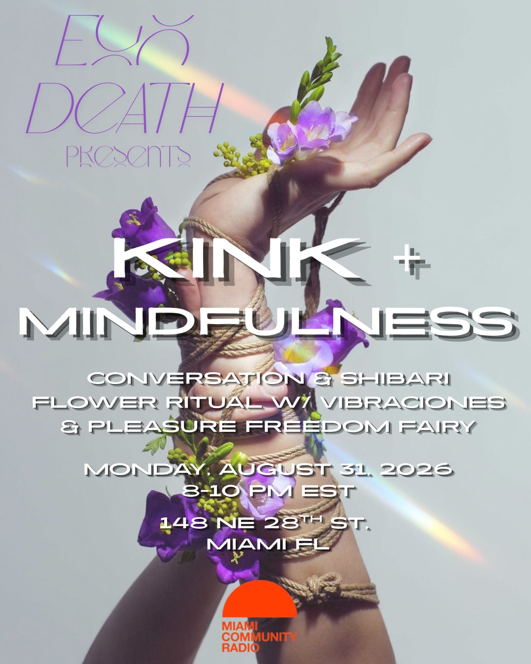 Kink & Mindfulness: Conversation & Shibari Flower Ritual