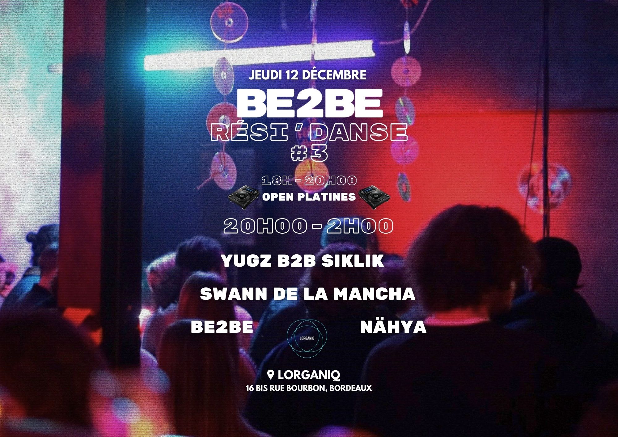 Be2be Rési'danse #3