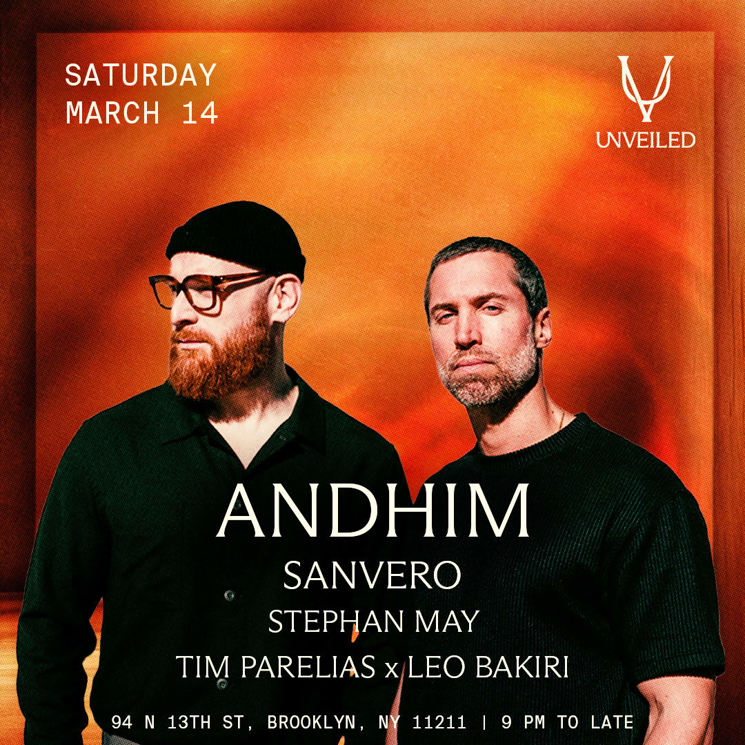 Andhim At Unveiled W/ Sanvero, Stephan May, And Tim Parelias X Leo Bakiri
