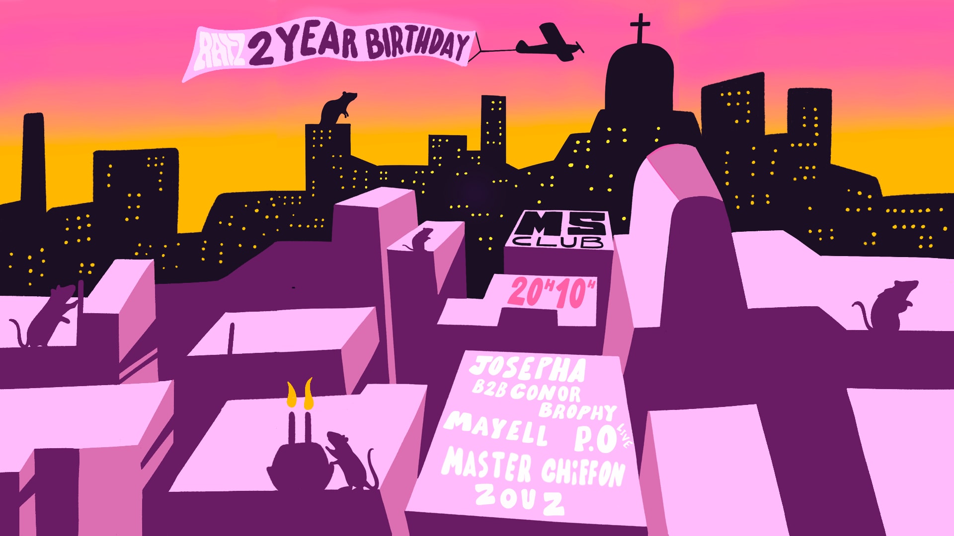 Les Ratz Fêtent Leurs 2 Ans