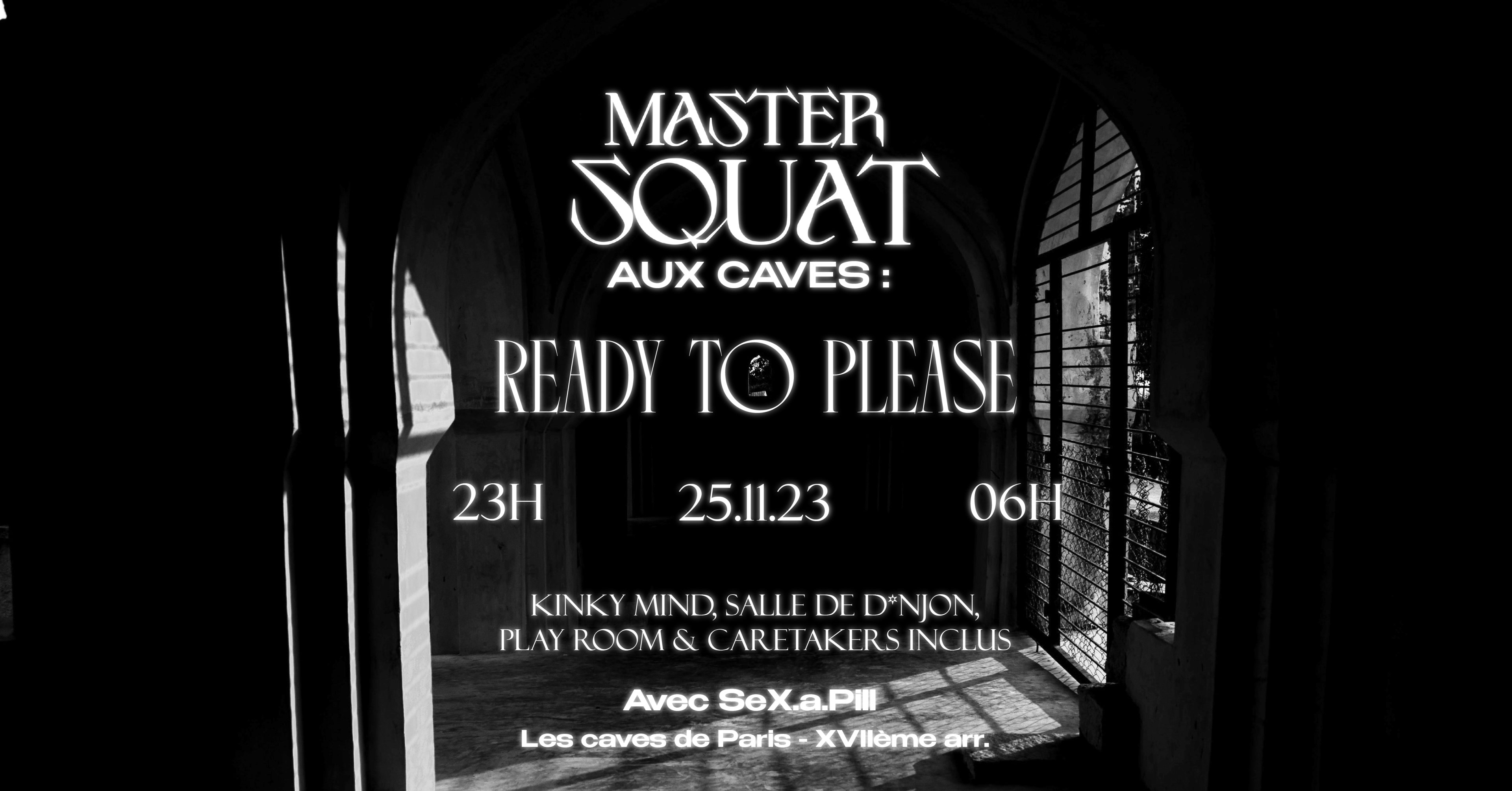 Master Squat : Ready To Please