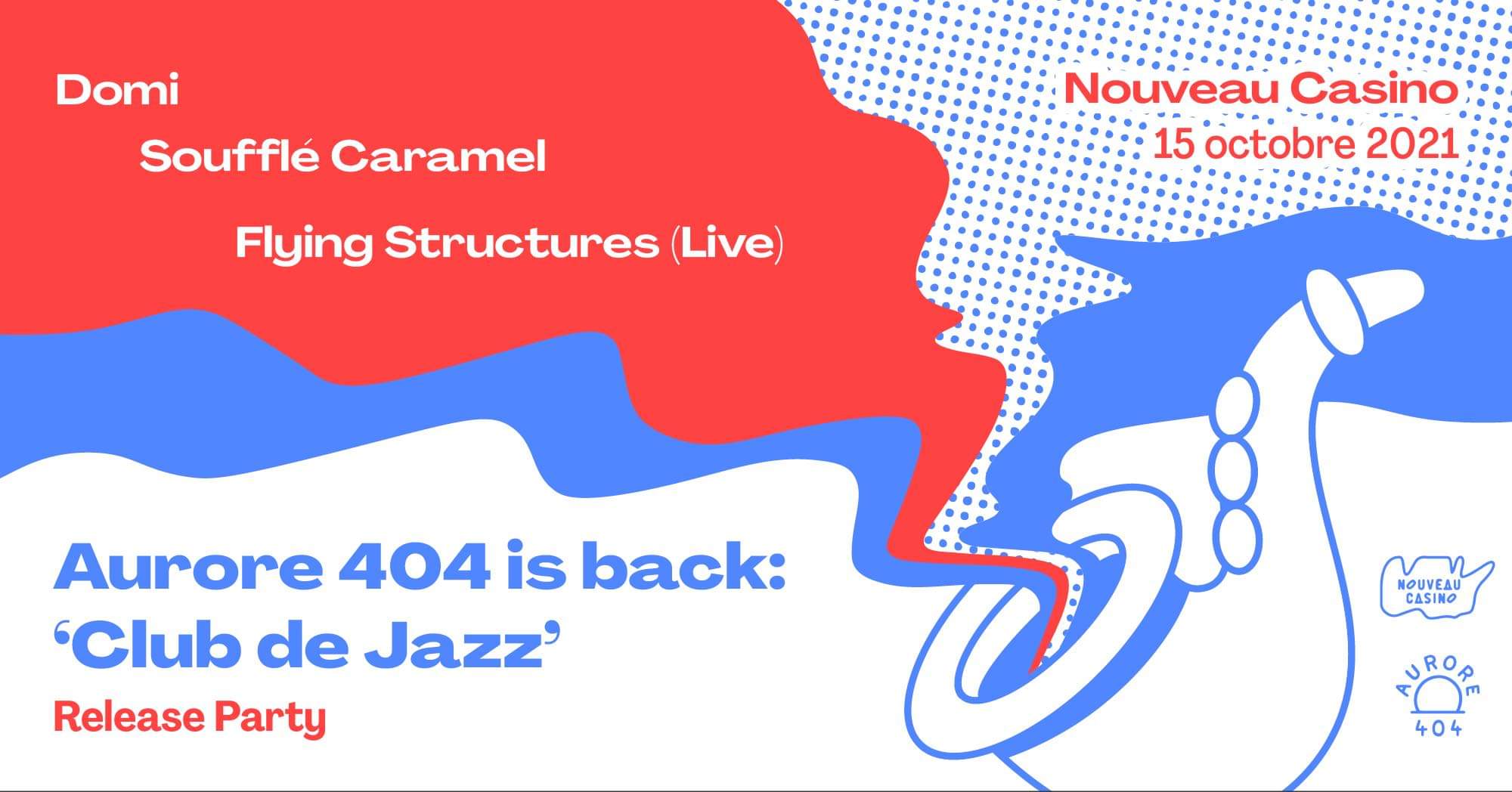 Aurore 404 Is Back W/ Soufflé Caramel, Flying Structures & Domi